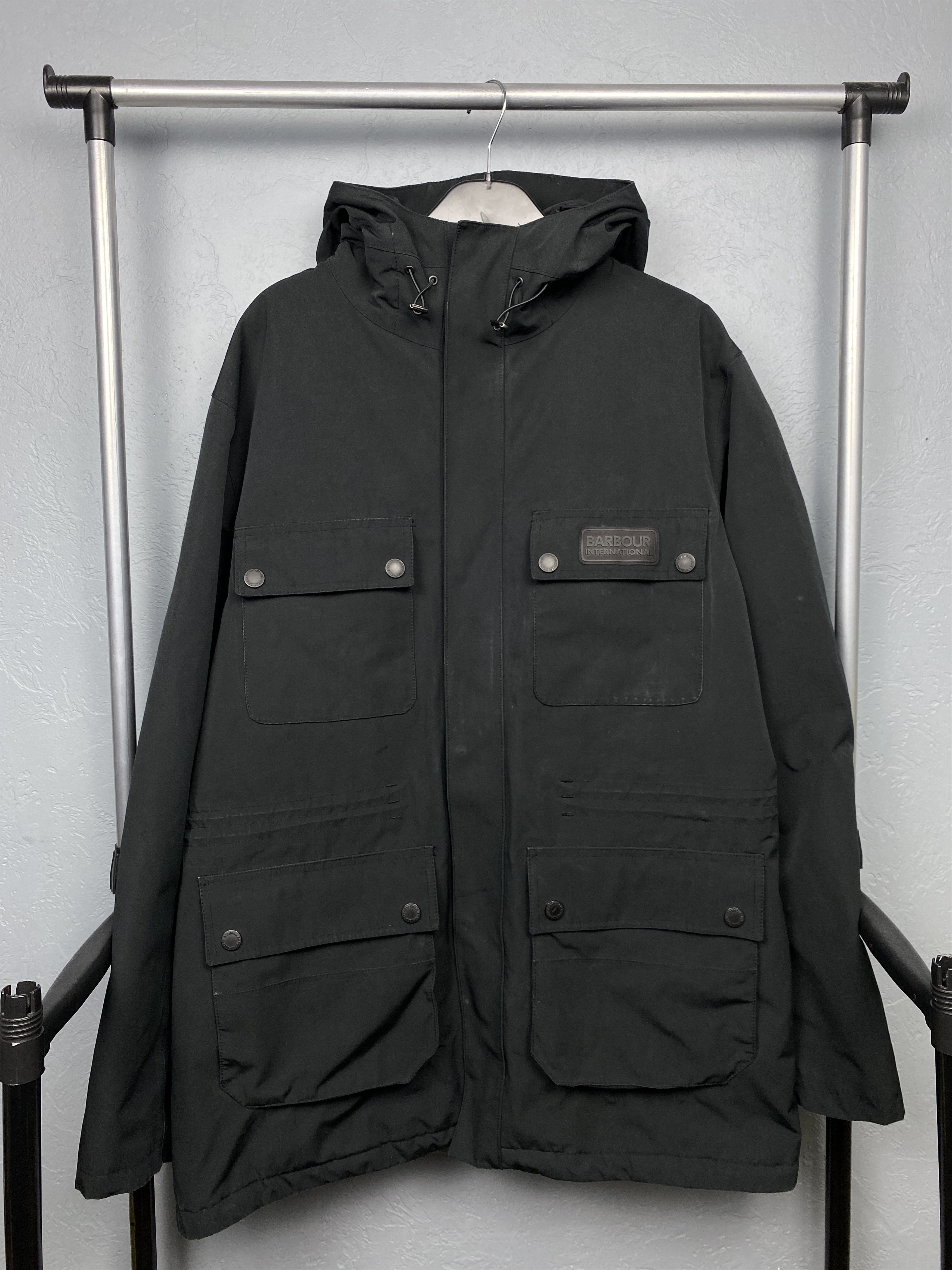 Barbour Barbour International Endo Mens Waterproof Jacket Size US XXL / EU 58 / 5 - 1 Thumbnail