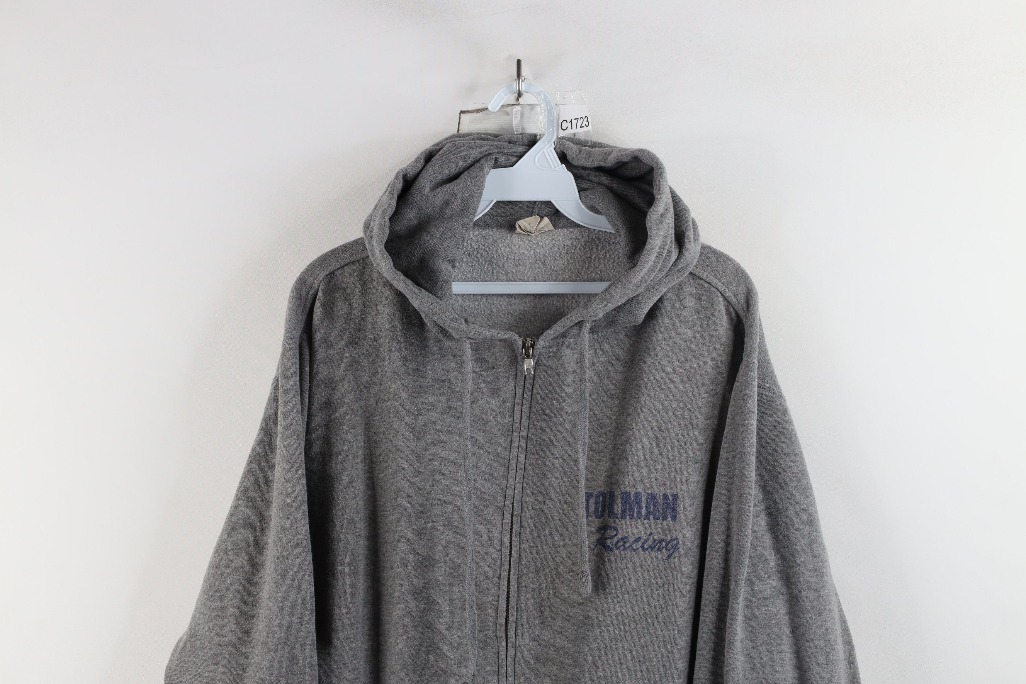 Vintage Vintage Y2K Streetwear Skull Fire Flames Full Zip Hoodie Size US L / EU 52-54 / 3 - 2 Thumbnail