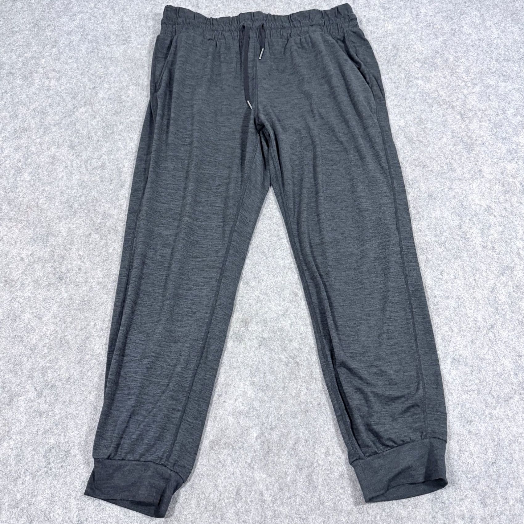 Alife Active Life Casual Jogger Pants XL Dark Gray Women’s Regular 32x27.5 Pockets 90s Gothic College City USA Modern Outdoor Style Jeanswear Trousers Size 40" / US 18 - 2 Thumbnail