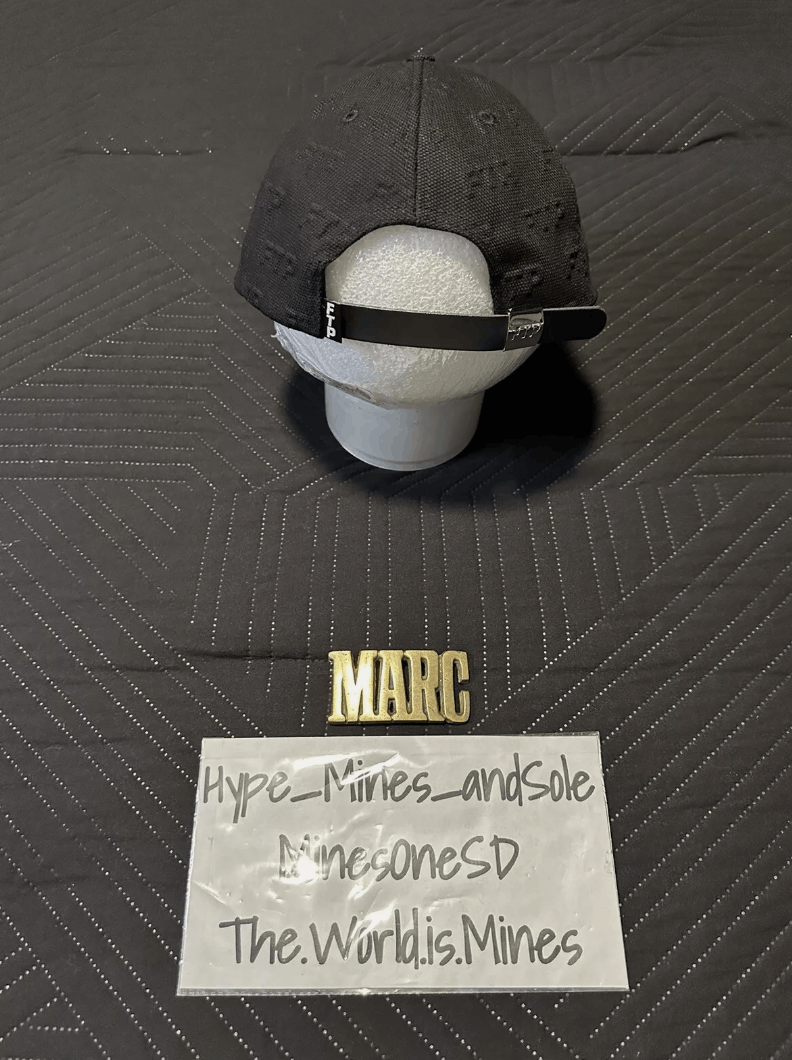 Fuck The Population FTP Embossed Logo 6 Panel - Black Size ONE SIZE - 4 Thumbnail