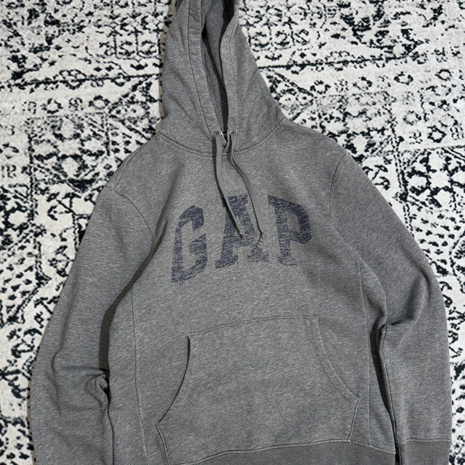 Gap × Vintage Vintage Gap Unisex Gray Cotton Hoodie Size S Y2K 90s Archive Size US S / EU 44-46 / 1 - 5 Thumbnail