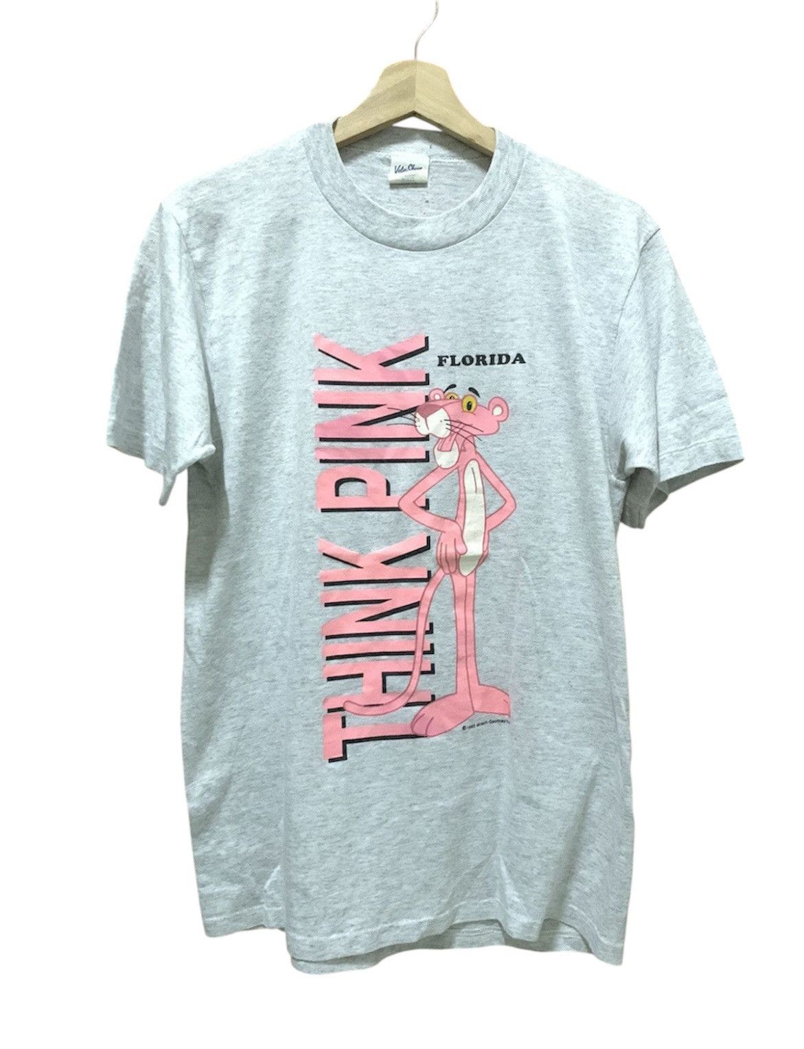 Vintage vintage PINK PANTHER T-shirt 90’s Size US M / EU 48-50 / 2 - 1 Thumbnail
