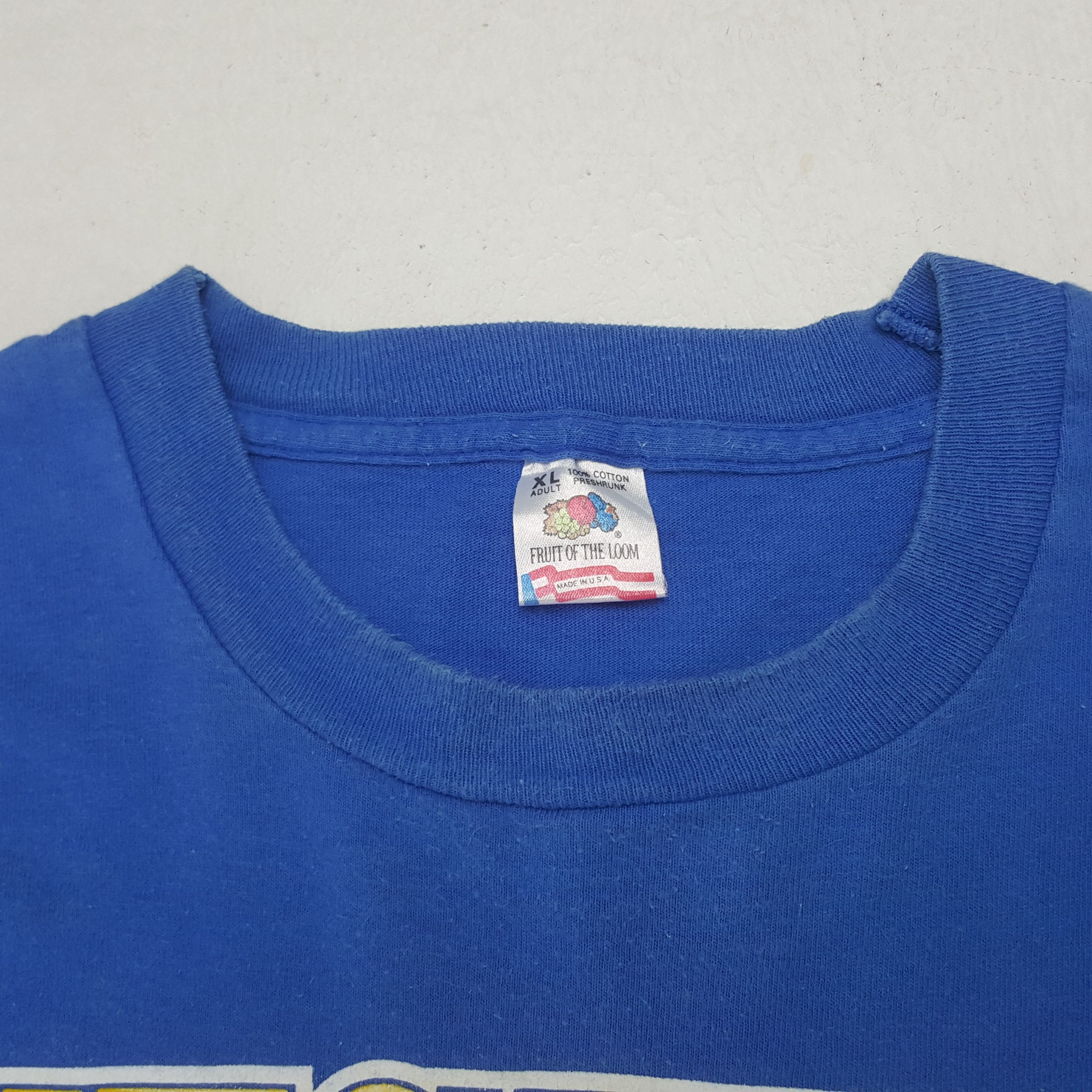NBA Vintage Western University Basketball Team Tshirt C285N65 Size US XL / EU 56 / 4 - 4 Thumbnail
