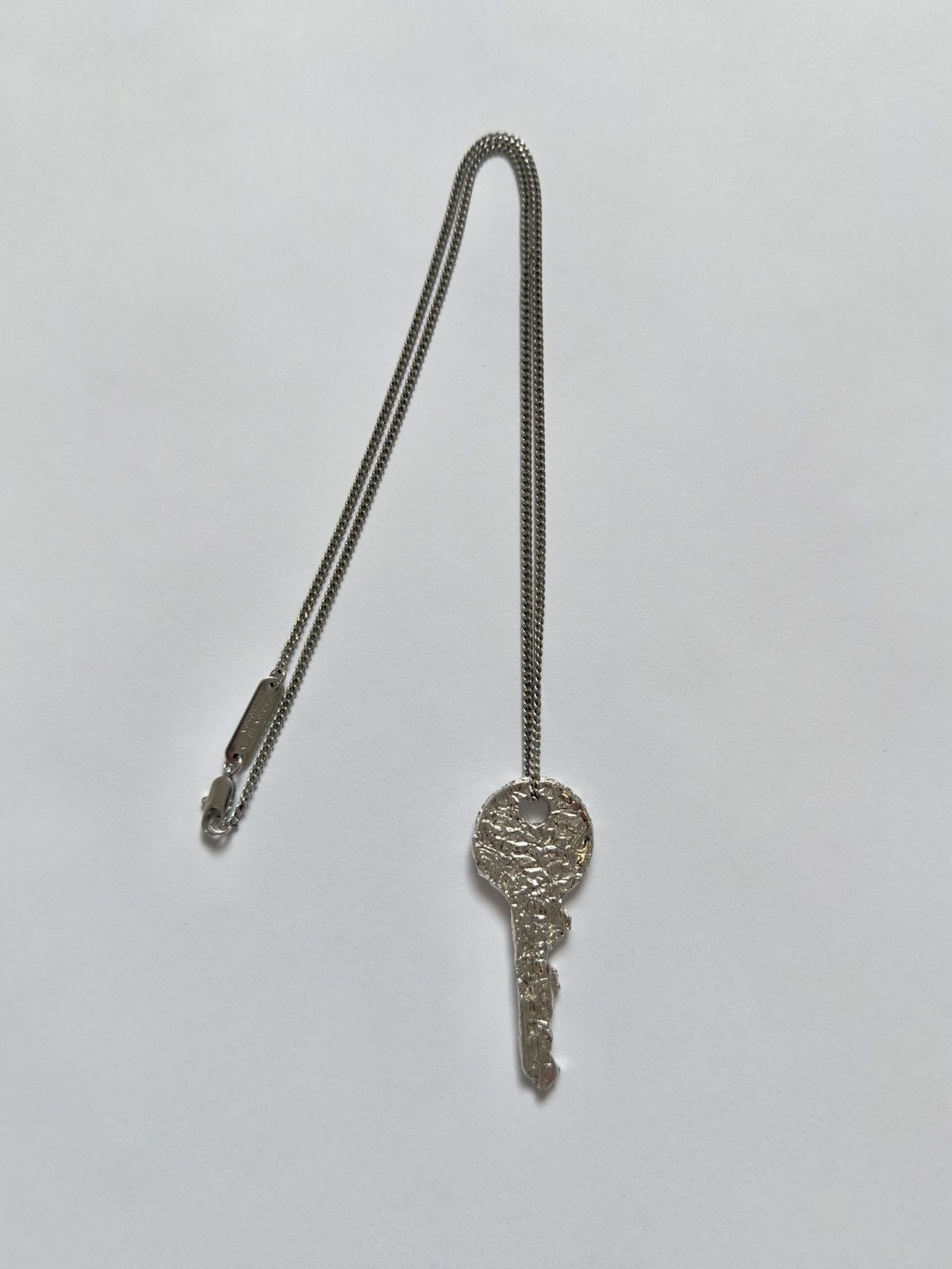 Maison Margiela S/S 10 ‘Silver Foil Key’ Chain Necklace Size ONE SIZE - 19 Thumbnail