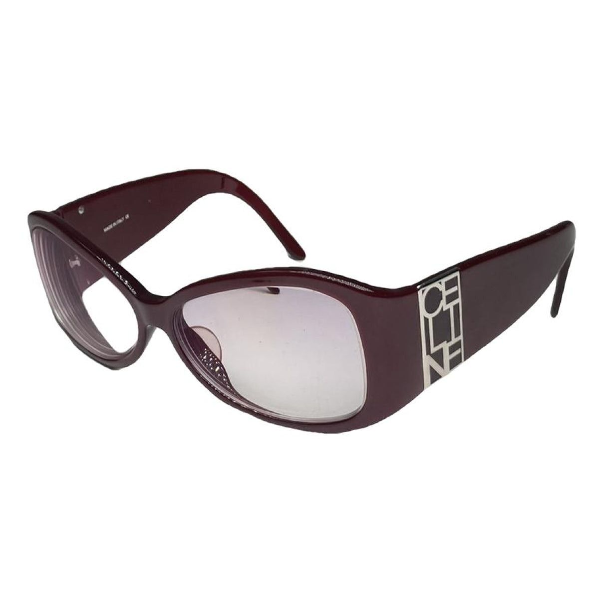 Celine Purple Plastic Sunglasses Size ONE SIZE - 1 Thumbnail