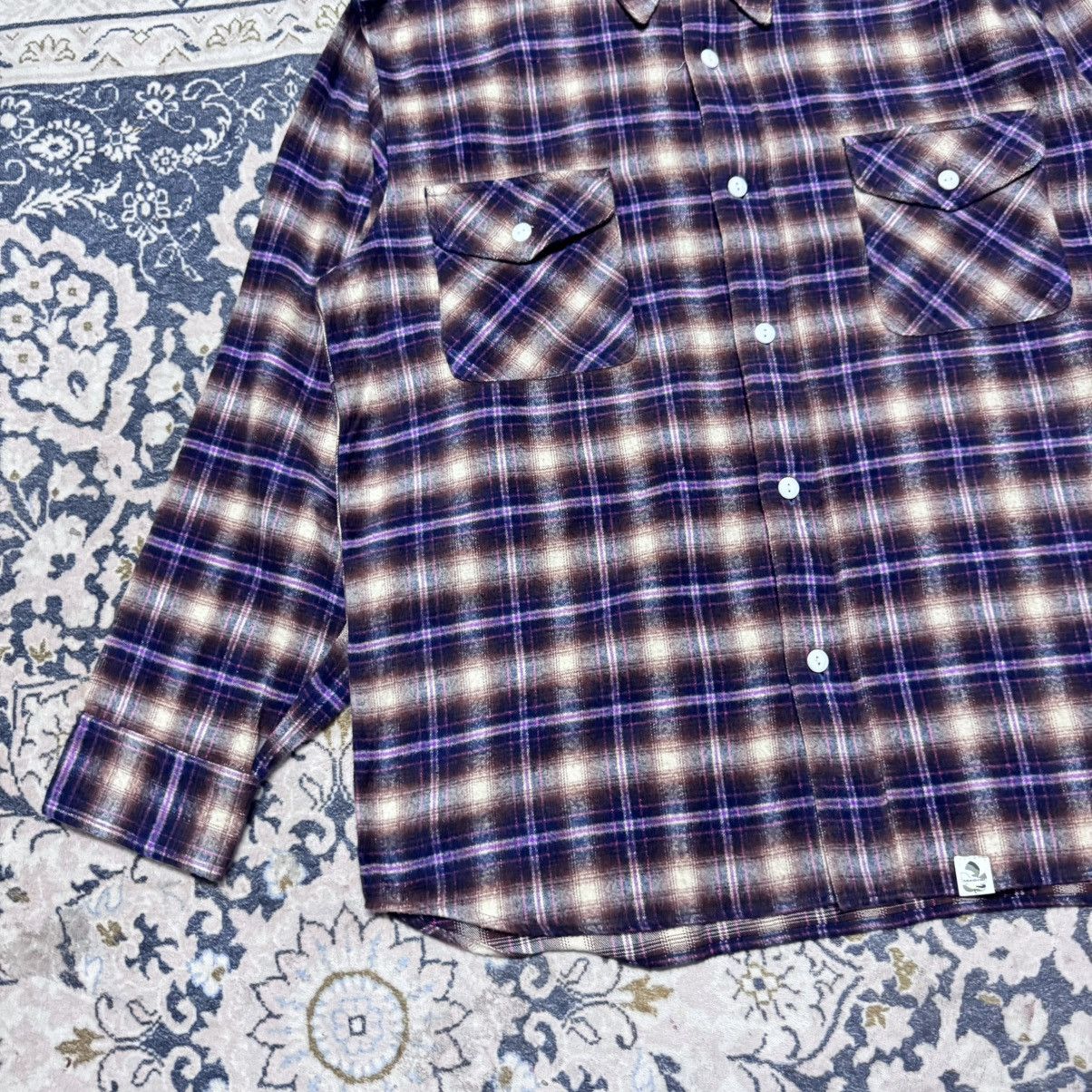 Japanese Brand Nuts And Bones Flannel Shirt Japan Size US L / EU 52-54 / 3 - 5 Thumbnail