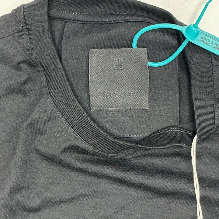 Givenchy Givenchy Givenchy Black Logo Print Short Sleeve TShirt -25 Size US XS / EU 42 / 0 - 2 Thumbnail