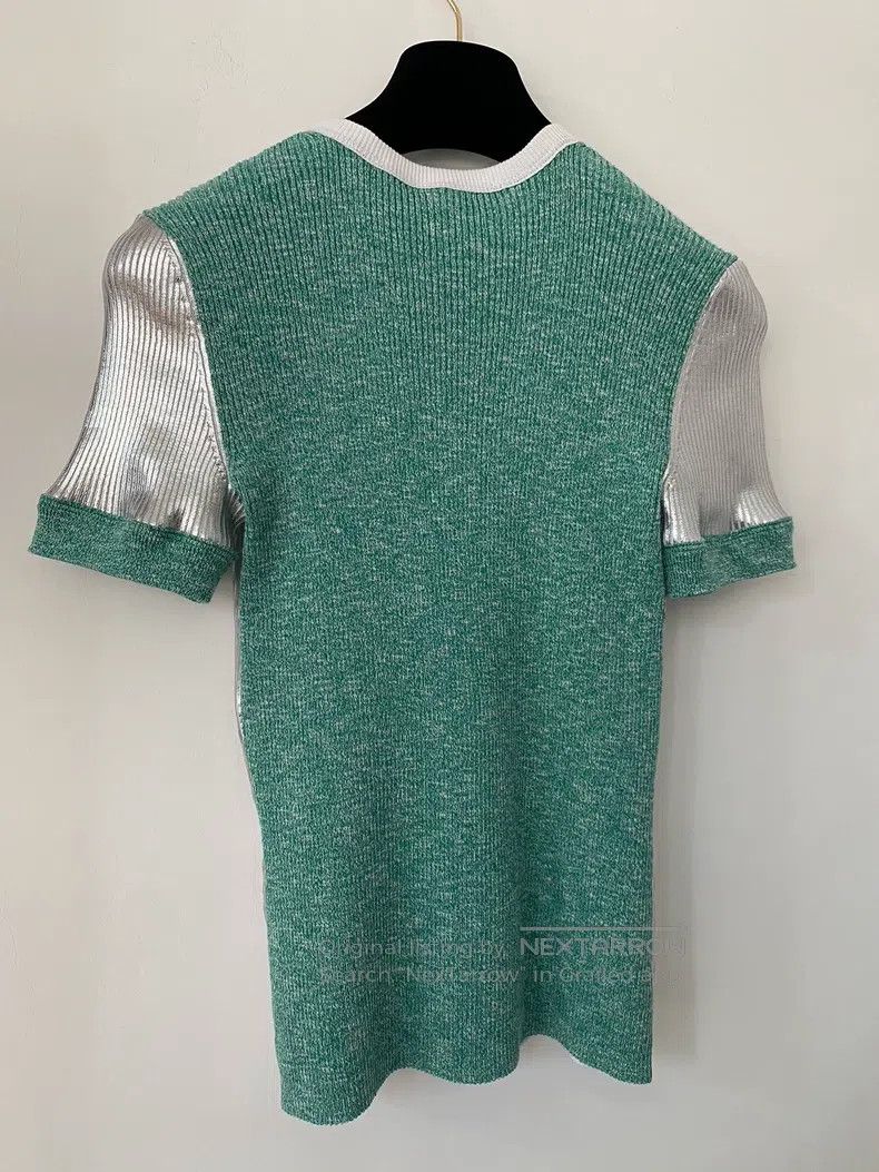 Chanel Chanel 25C Early Spring Vacation Series Hot Silver Green K Size XS / US 0-2 / IT 36-38 - 2 Thumbnail