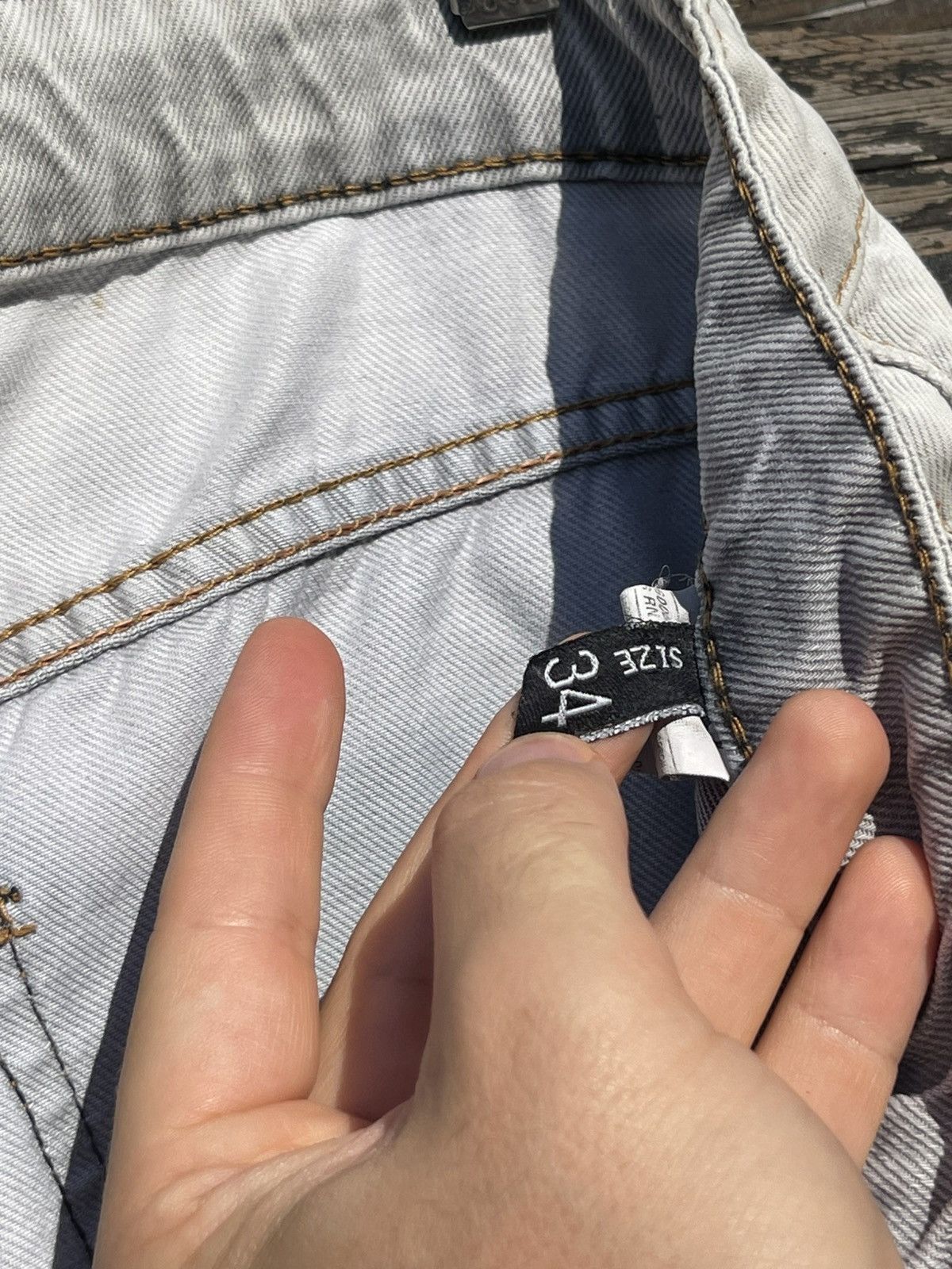 Dolce & Gabbana Y2K Dolce & Gabbana grey jeans Vintage Size US 34 / EU 50 - 14 Thumbnail