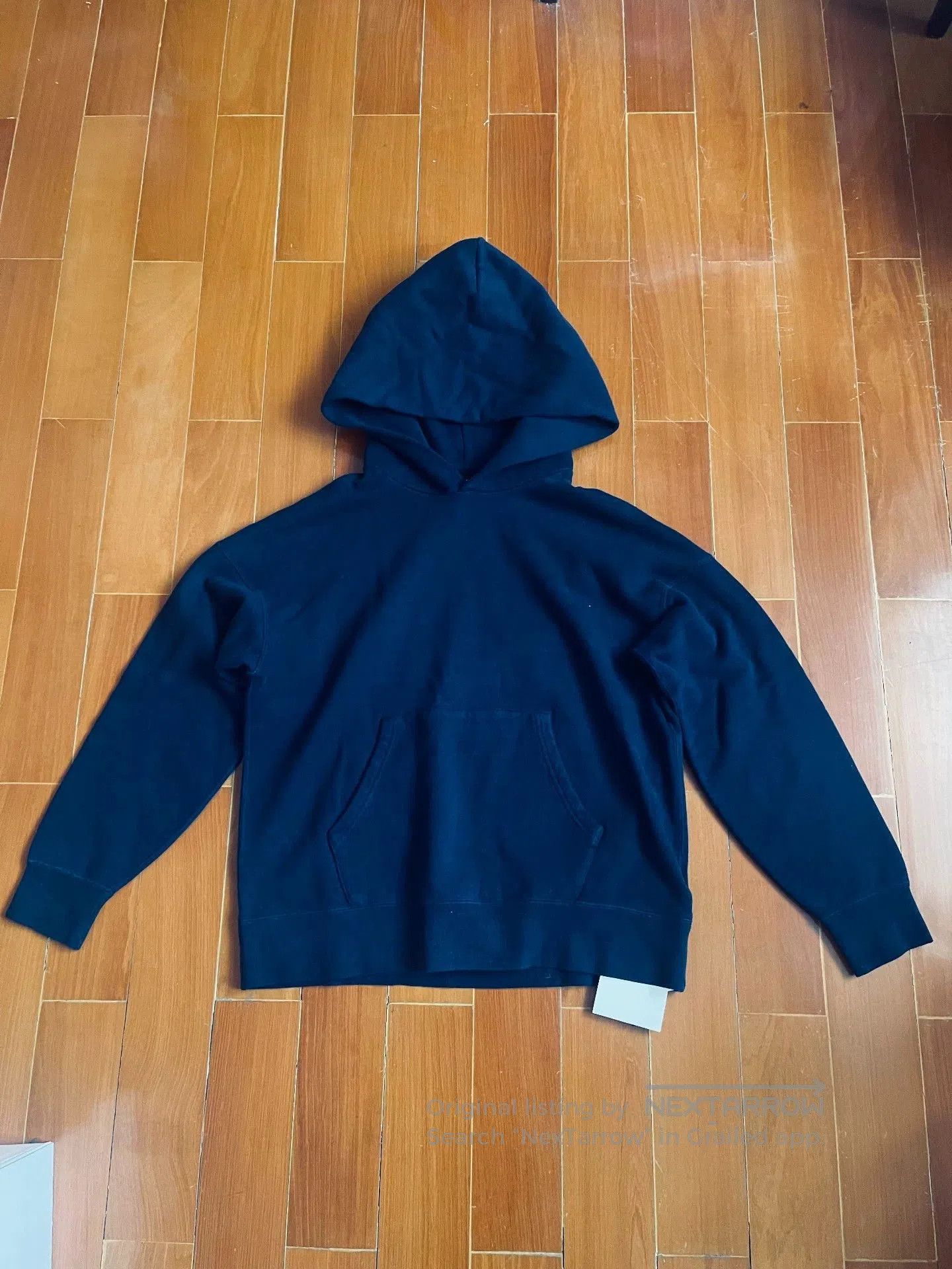 Visvim Blue Oversized Hoodie with Kangaroo Pocket. Size US S / EU 44-46 / 1 - 2 Thumbnail