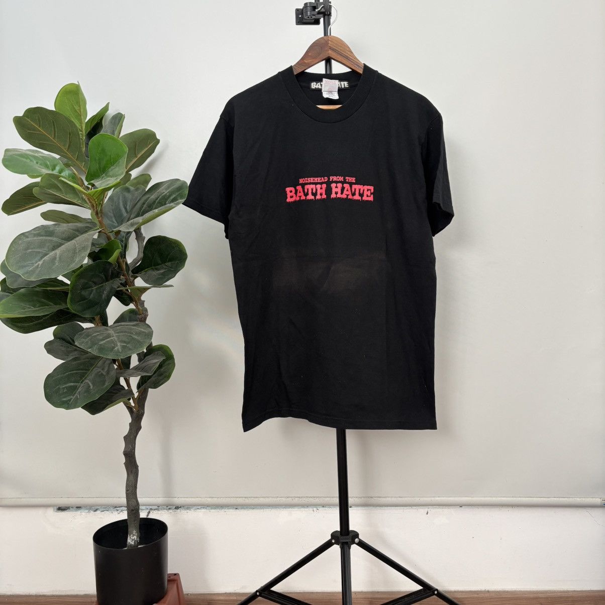 Band Tees × Vintage 90’s Noisehead From The Bath Hate Shirt Thrash Hardcore Band Size US M / EU 48-50 / 2 - 4 Thumbnail