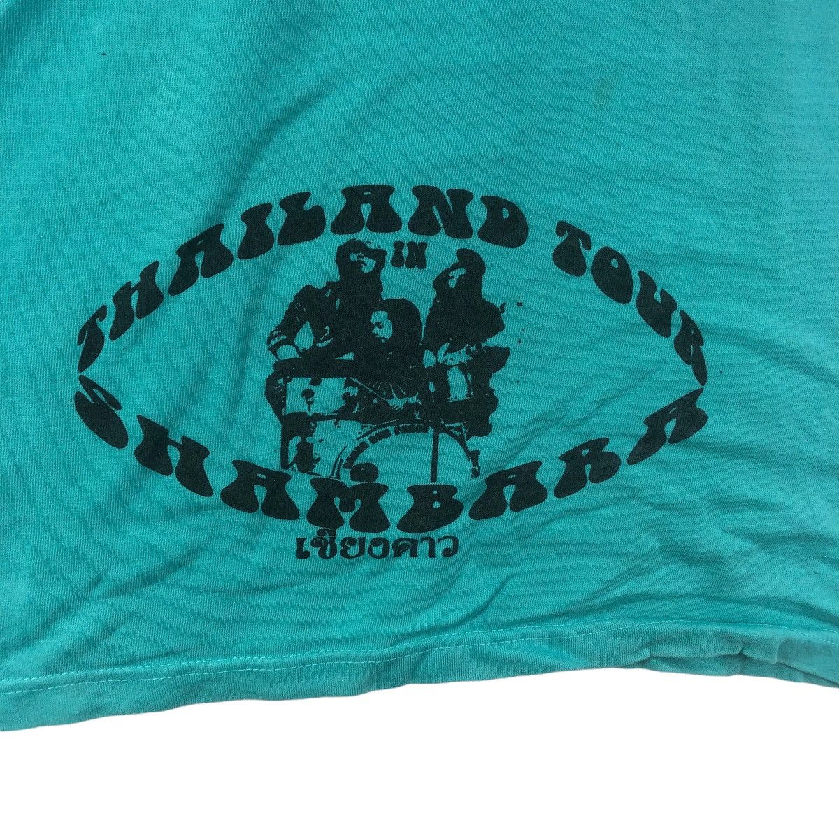 Vintage NETANOYOI TOKYO LOCAL JUNKIE BAND Tee Shirt Top Tribe Size US S / EU 44-46 / 1 - 5 Thumbnail