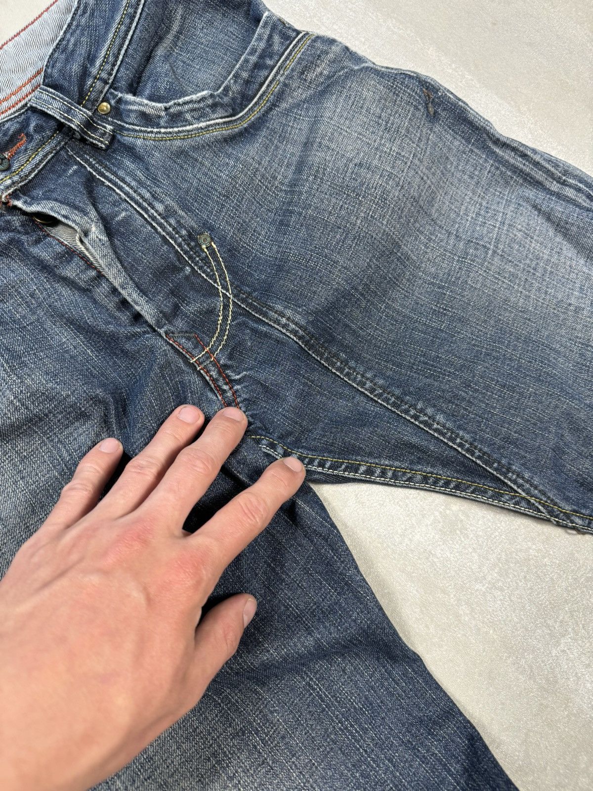 Diesel × Diesel Black Gold Diesel Destresed Trapper Jeans Size US 30 / EU 46 - 7 Thumbnail