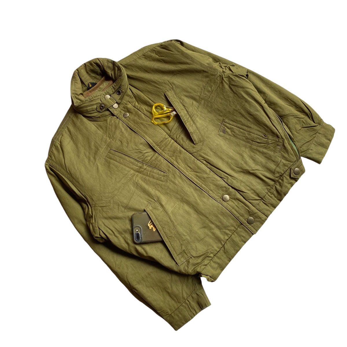 Japanese Brand × Vintage Vintage New Man Paris Bikers Flight Jacket Size US M / EU 48-50 / 2 - 7 Thumbnail