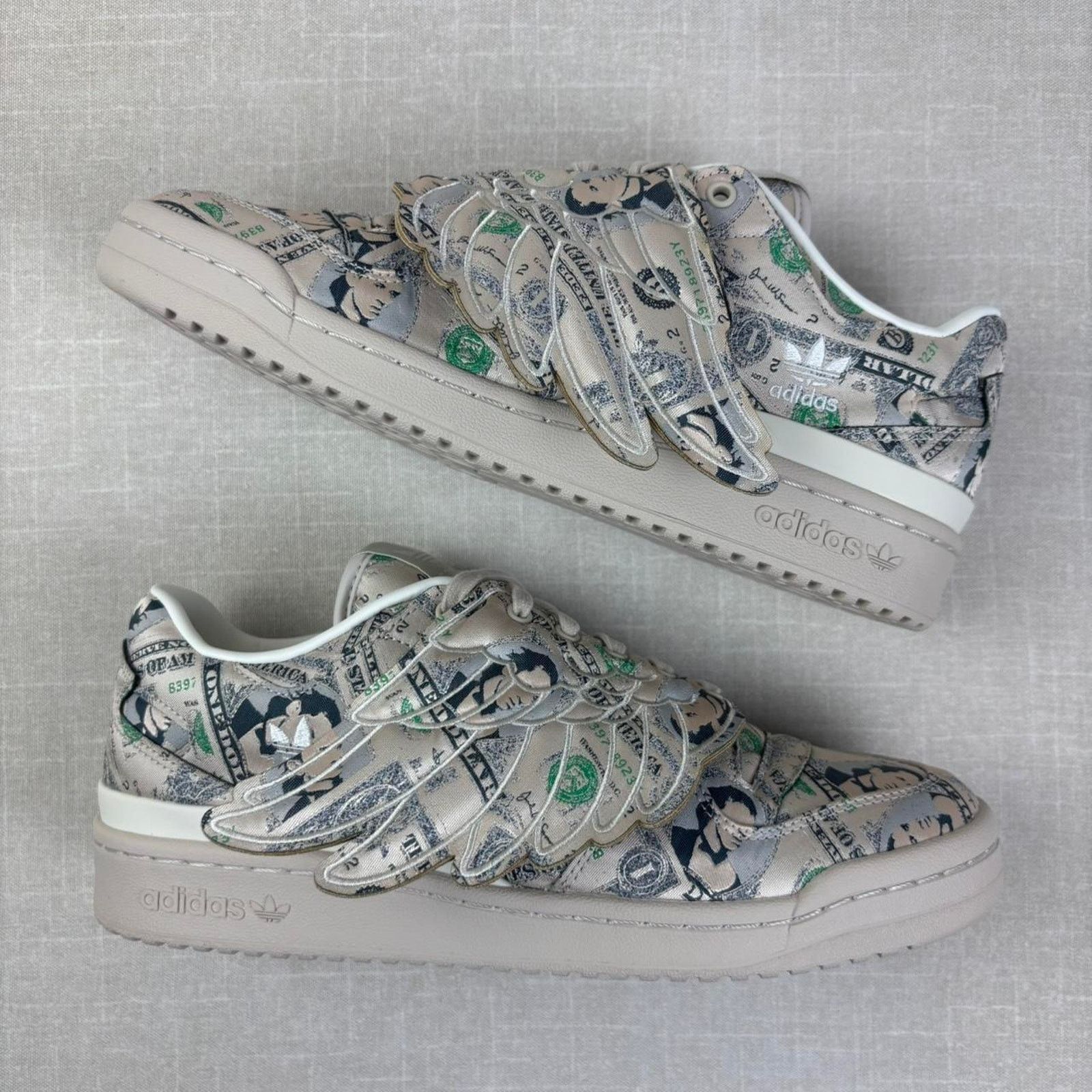 Adidas 💸 adidas Forum Wings 1.0 Low "Jeremy Scott Money" 9W Size US 9 / IT 39 - 2 Thumbnail