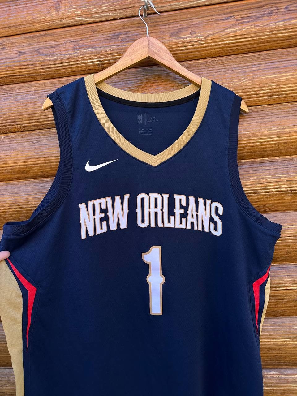 Nike Zion Williamson #1 New Orleans Basketball NBA Jersey Size US XXL / EU 58 / 5 - 3 Thumbnail