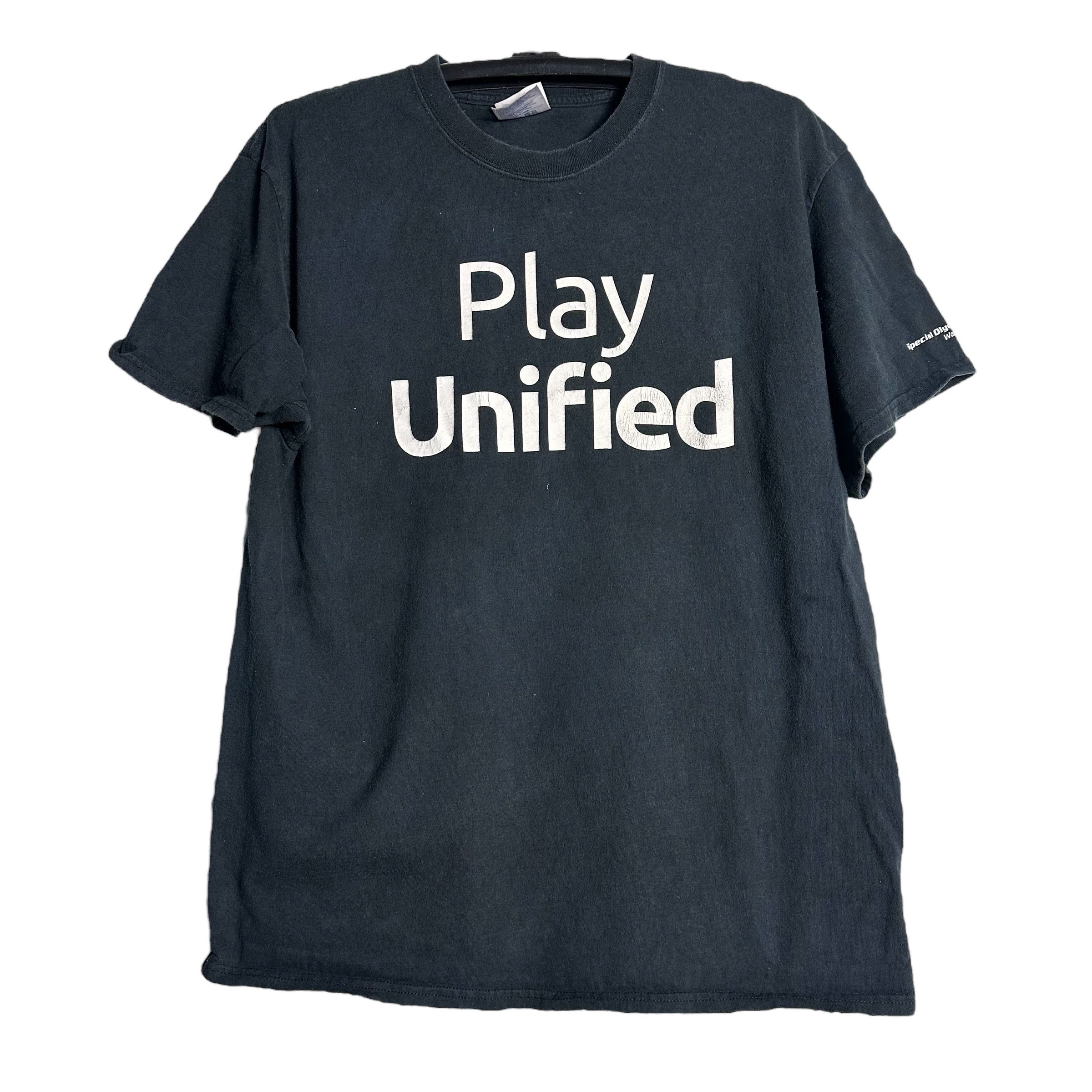 Microsoft 🔥RARE🔥Vintage Microsoft Windows Play Unified T-shirt Size US L / EU 52-54 / 3 - 3 Thumbnail