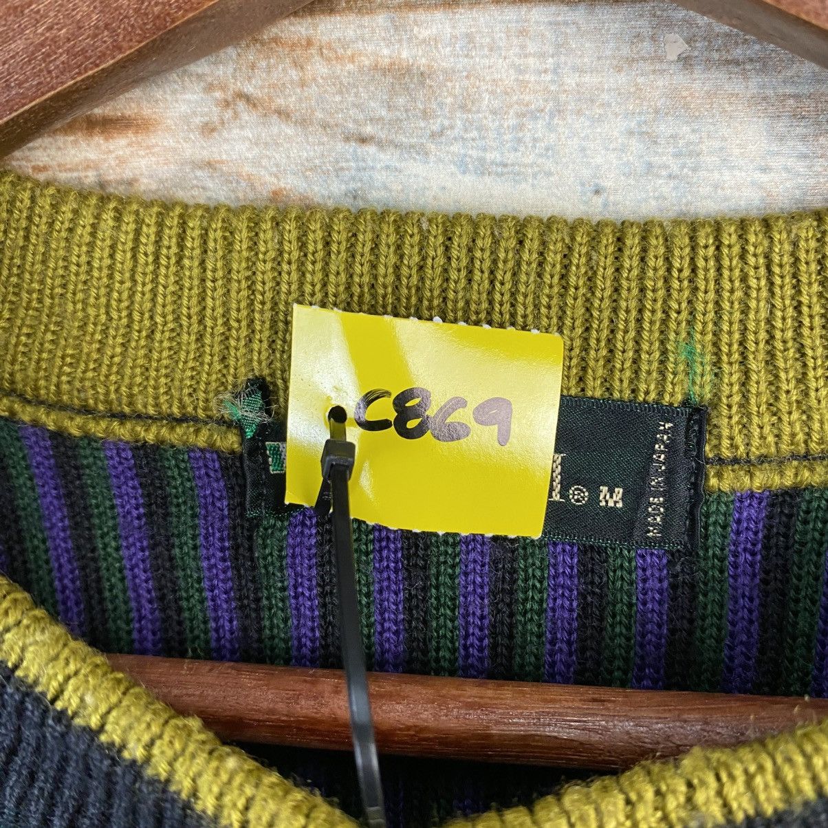 Japanese Brand DL Viesten made in japan checkered Multicolor Knitwear #C869 Size US M / EU 48-50 / 2 - 9 Thumbnail