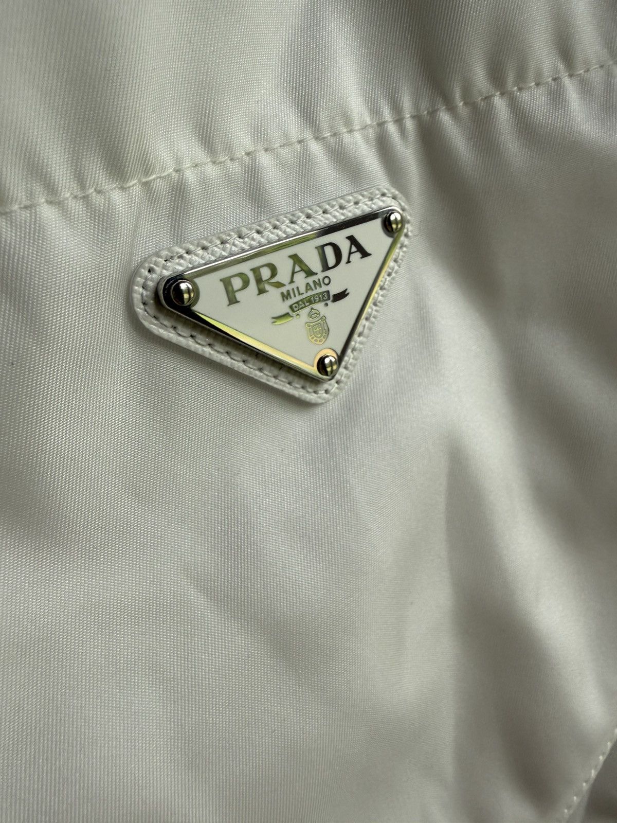 Prada PRADA Nylon Large Oversized Button up Size US L / EU 52-54 / 3 - 2 Thumbnail