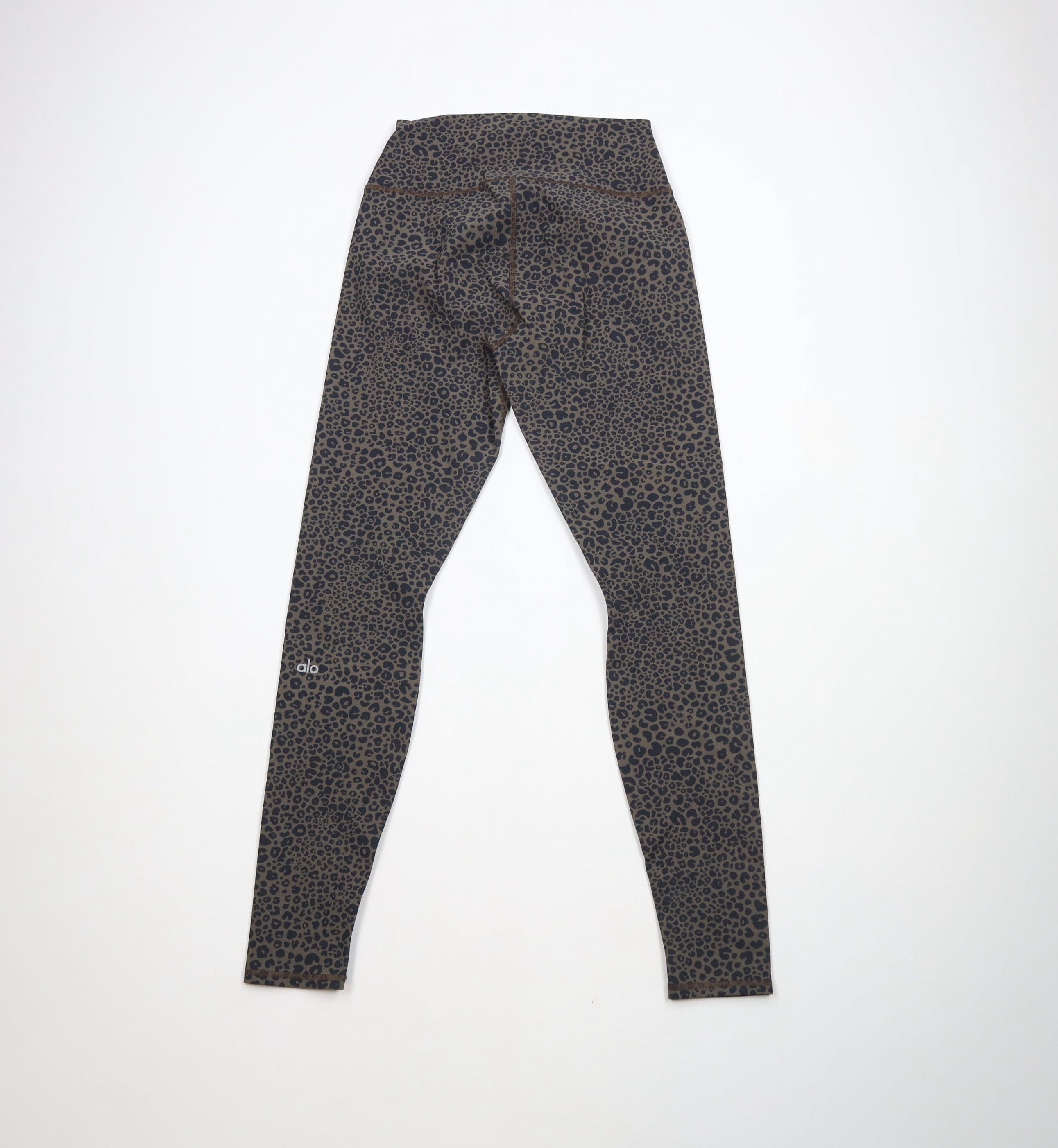 Alo × Vintage ALO Waist Vapor Leopard Print Leggings Pants Yoga Running Size 24" / US 00 / IT 34 - 7 Thumbnail