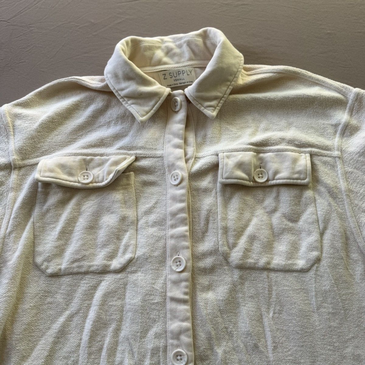 Z Supply Z SUPPLY AUSTEN WASHED SHIRT JACKET Size XS / US 0-2 / IT 36-38 - 4 Thumbnail