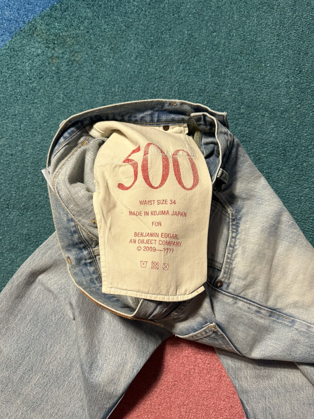 Benjamin Edgar Benjamin Edgar 500s No.2 Selvedge Jeans - Made in Japan Size US 34 / EU 50 - 12 Thumbnail