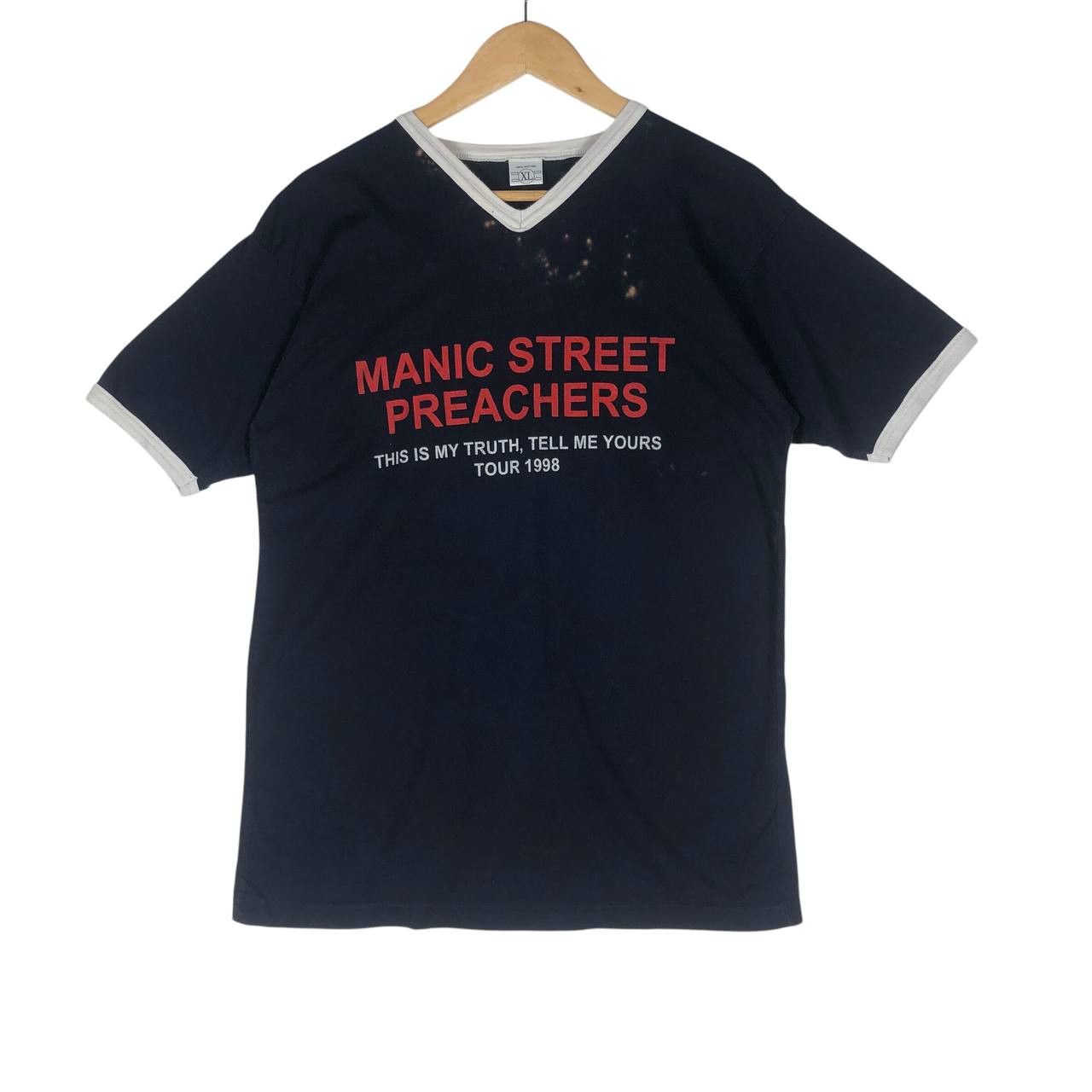 Vintage 90s Manic Street Preachers men t-shirt