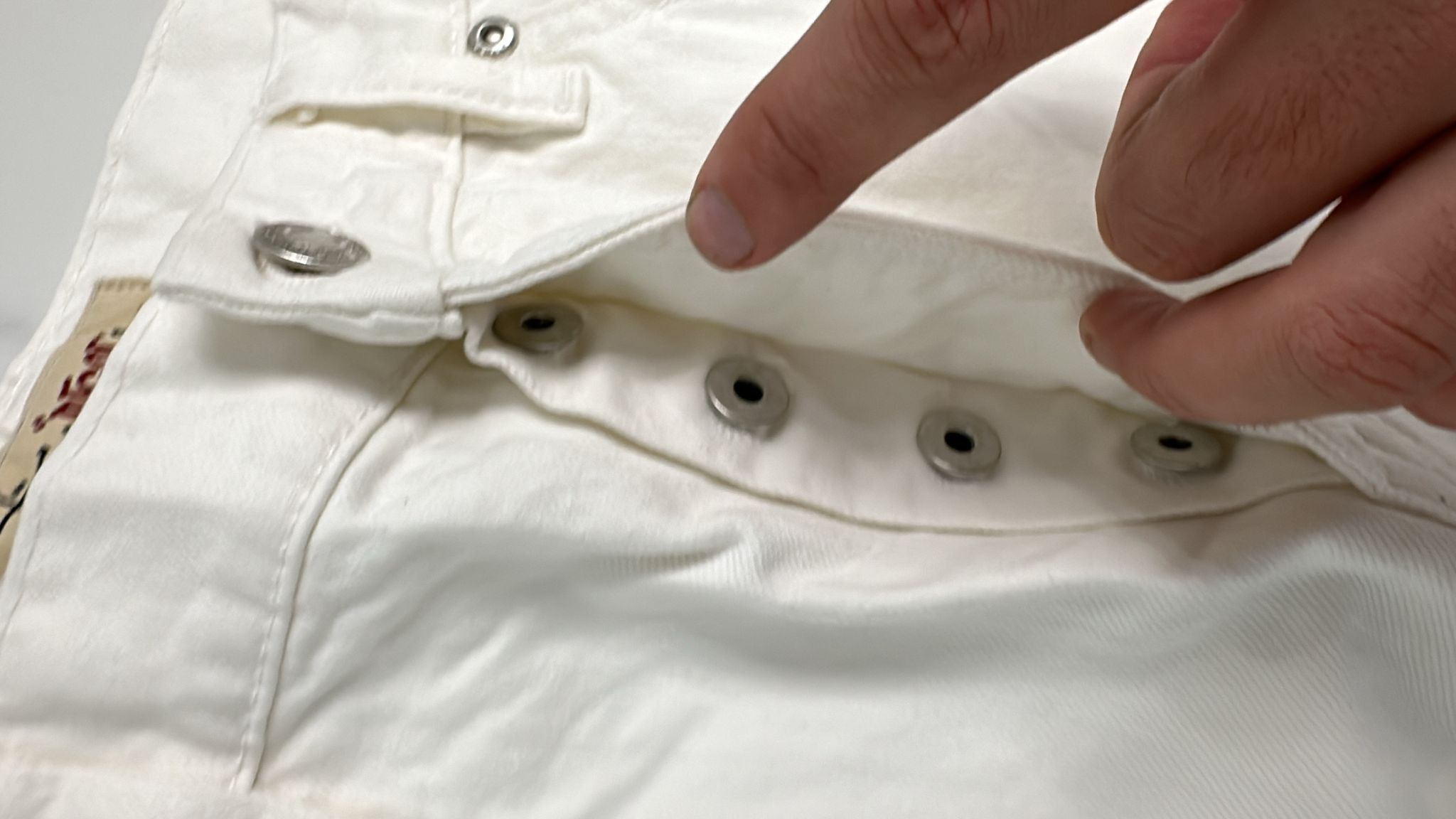 Stussy × Vintage Stüssy Big Ol Jean Size 30 White Size US 30 / EU 46 - 5 Thumbnail