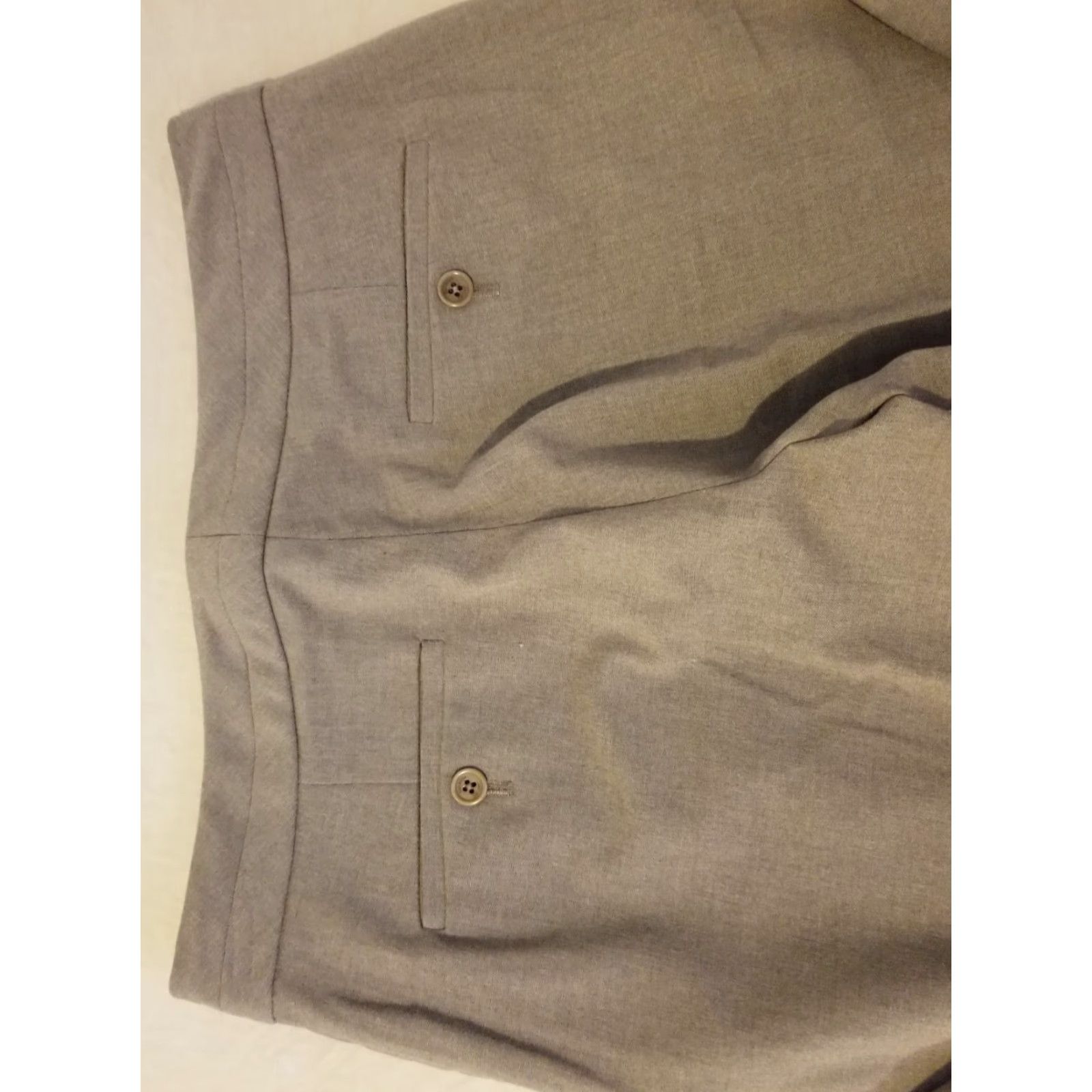 Talbots Womens Talbots Dress Pants 4 Gray Talbots Pants Dress Pants Women Size 4 Gray Slack Trouser Style Men? Size 27" / US 4 / IT 40 - 2 Thumbnail