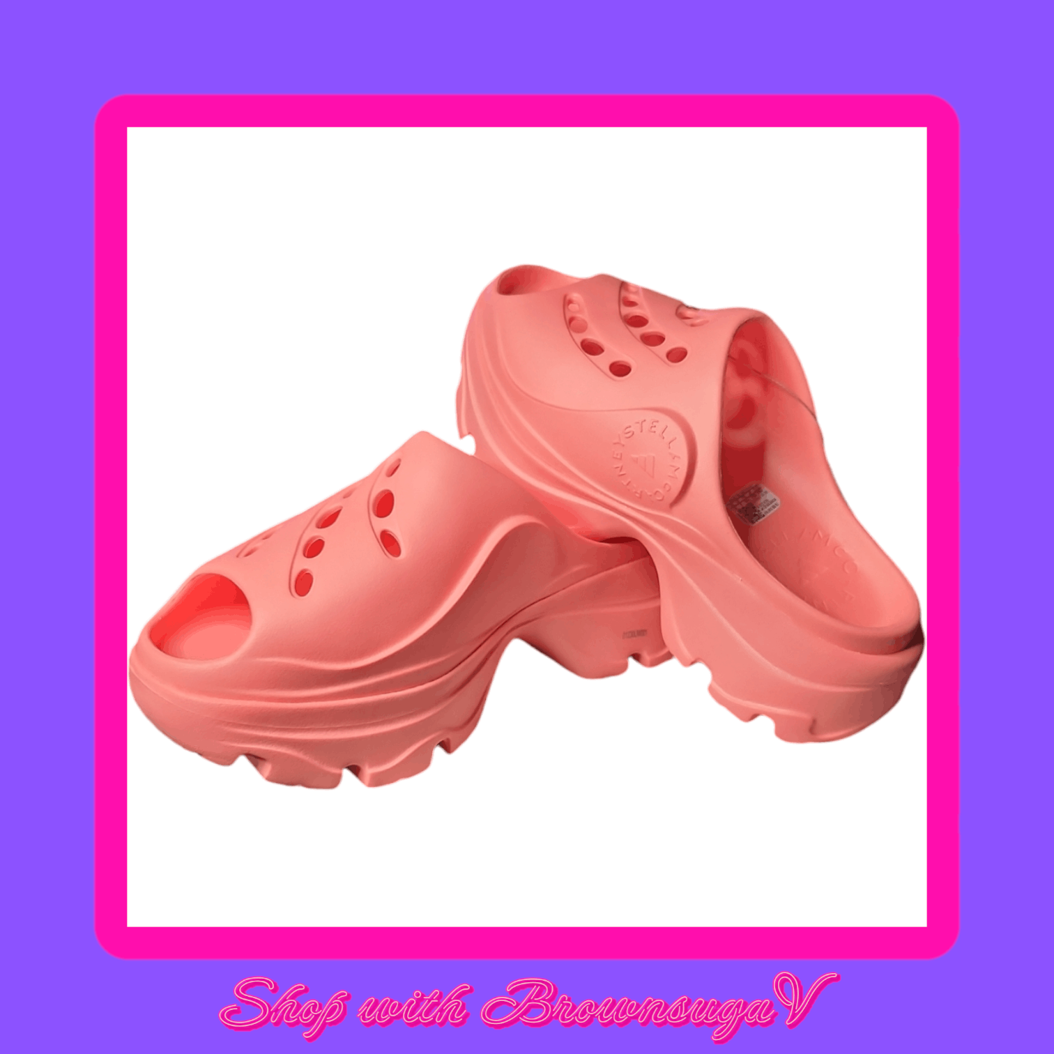 Adidas × Stella McCartney Adidas Stella McCartney Clog Size US 8 / IT 38 - 3 Thumbnail