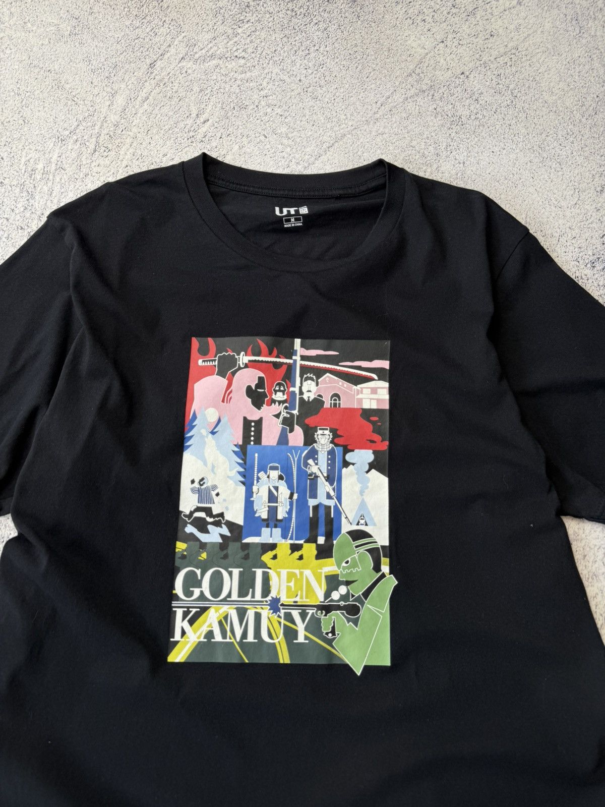 Japanese Brand Men’s Uniqlo Golden Kamuy T-shirt Size US M / EU 48-50 / 2 - 9 Thumbnail