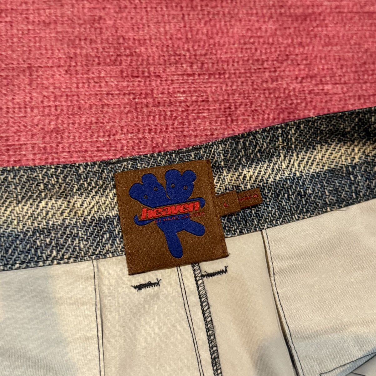 Heaven by Marc Jacobs Heaven Marc Jacobs x Bladee Printed Jeans Size US 32 / EU 48 - 3 Thumbnail
