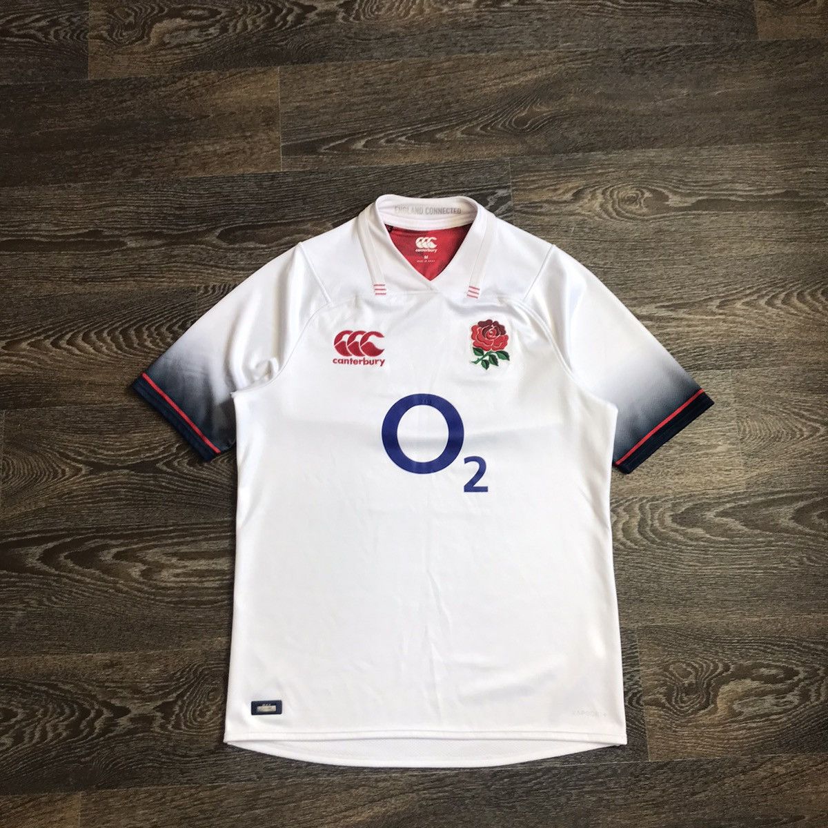 Vintage Vintage O2 England Jersey T shirt Size M Size US M / EU 48-50 / 2 - 1 Thumbnail