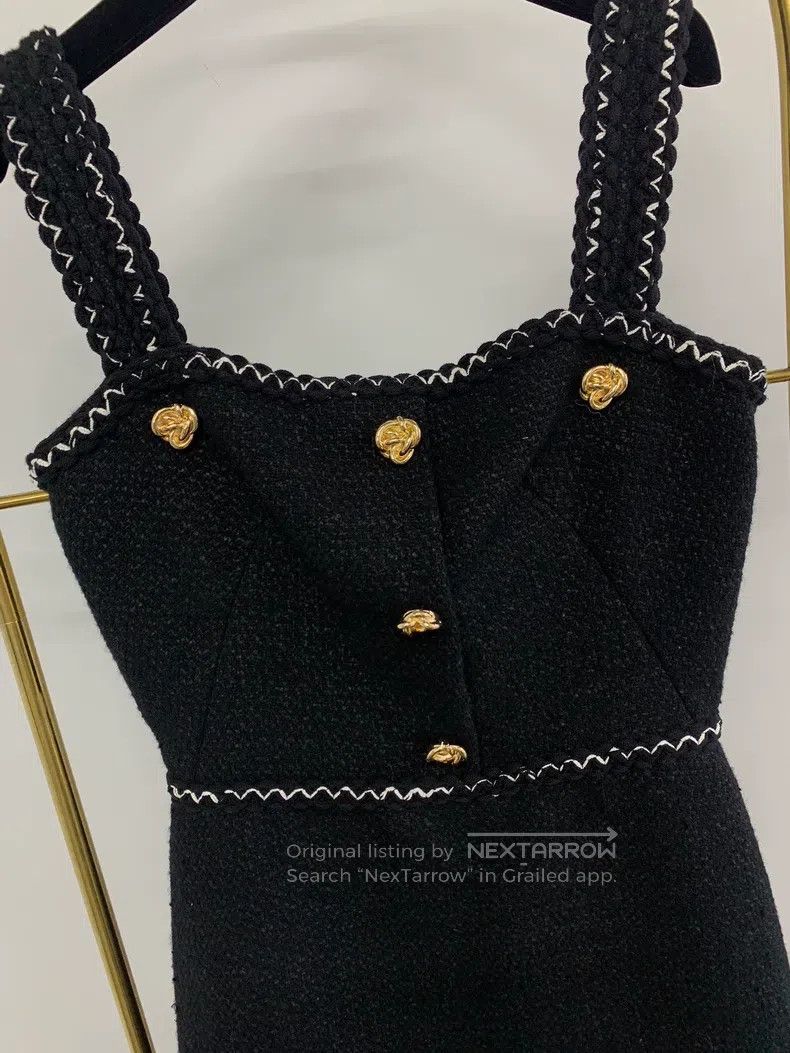 Alexander McQueen Alexander Mcqueen Black suspender dress Size S / US 4 / IT 40 - 2 Thumbnail