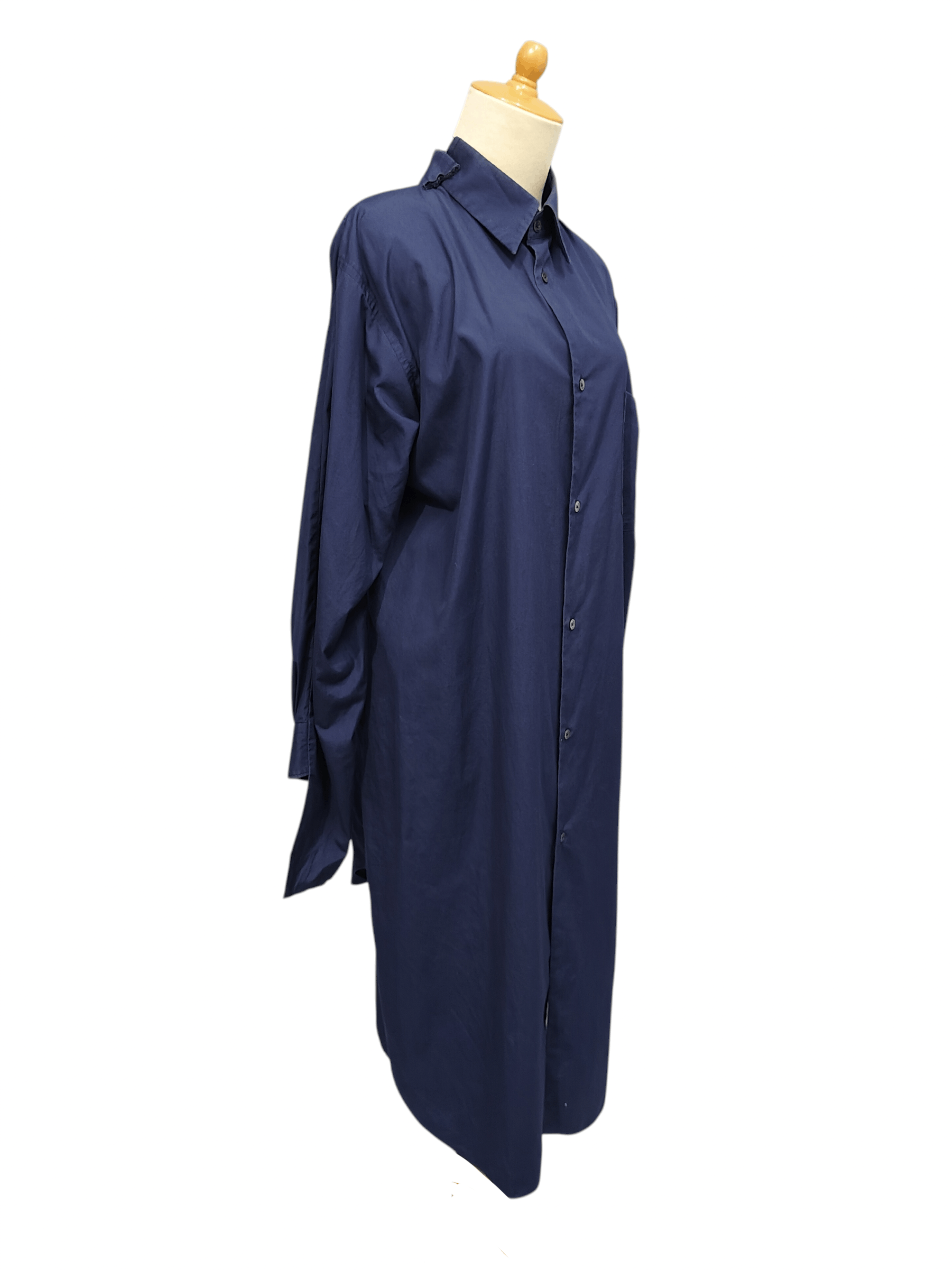 Comme des Garcons AD18 CDG-Minimal Deconstructed Split Docking Oversized Shirt Size L / US 10 / IT 46 - 11 Thumbnail