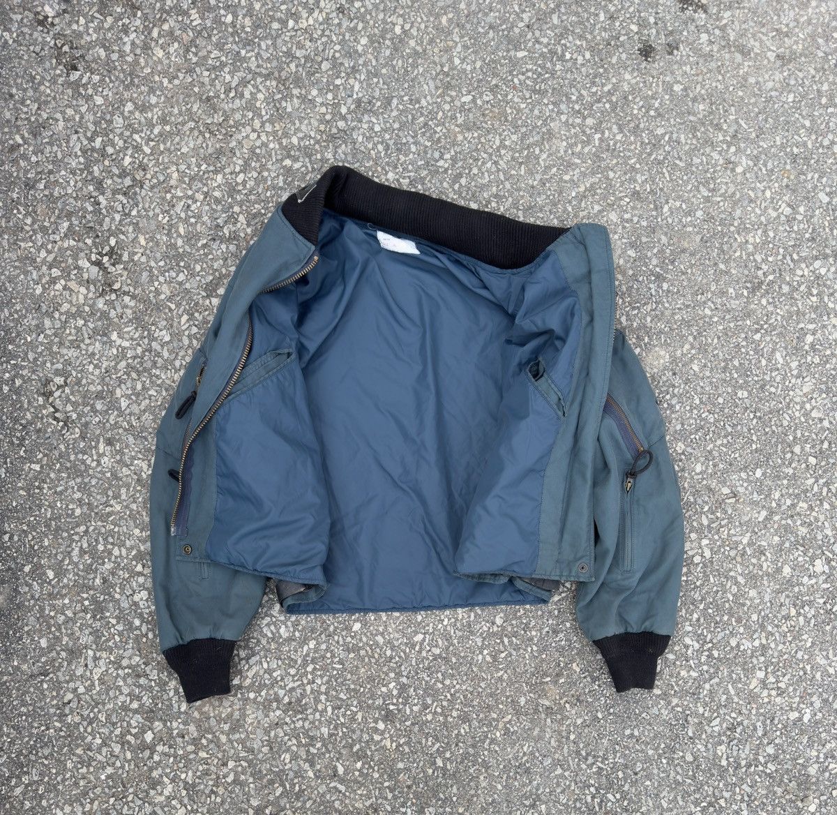 Vintage 70s-80s Rare Vintage Military Jacket Cropped Fit Size US XL / EU 56 / 4 - 3 Thumbnail