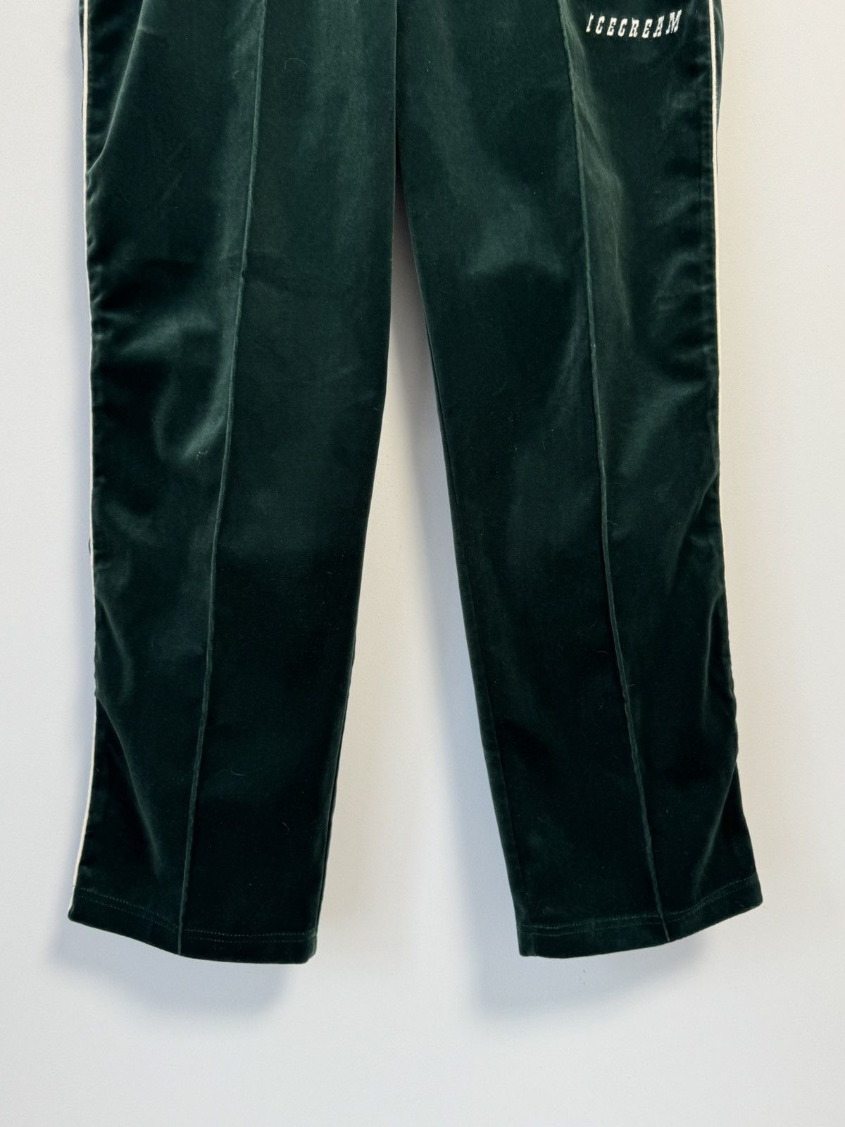 Billionaire Boys Club Billionaire Boys Club ICE CREAM Velour Track Pants Green Size US 34 / EU 50 - 3 Thumbnail