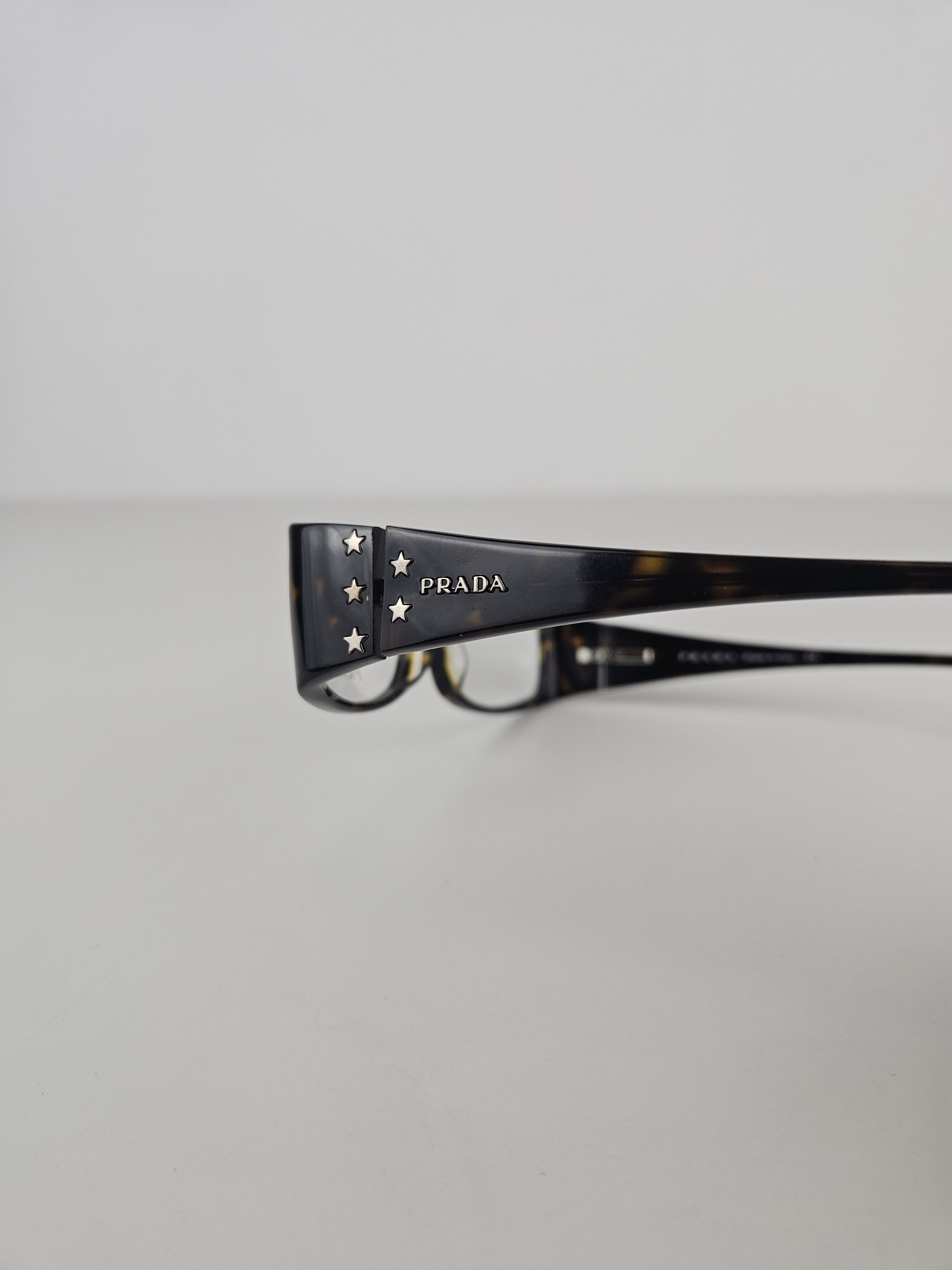 Prada Vintage y2k prada star studded glasses office siren Size ONE SIZE - 13 Thumbnail