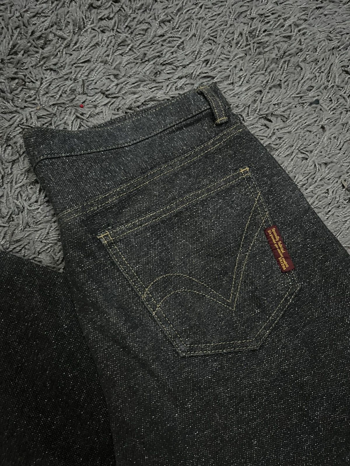 291295=Homme 1990s 291295 hommesalt and pepper relaxed fit #I Size US 33 - 5 Thumbnail