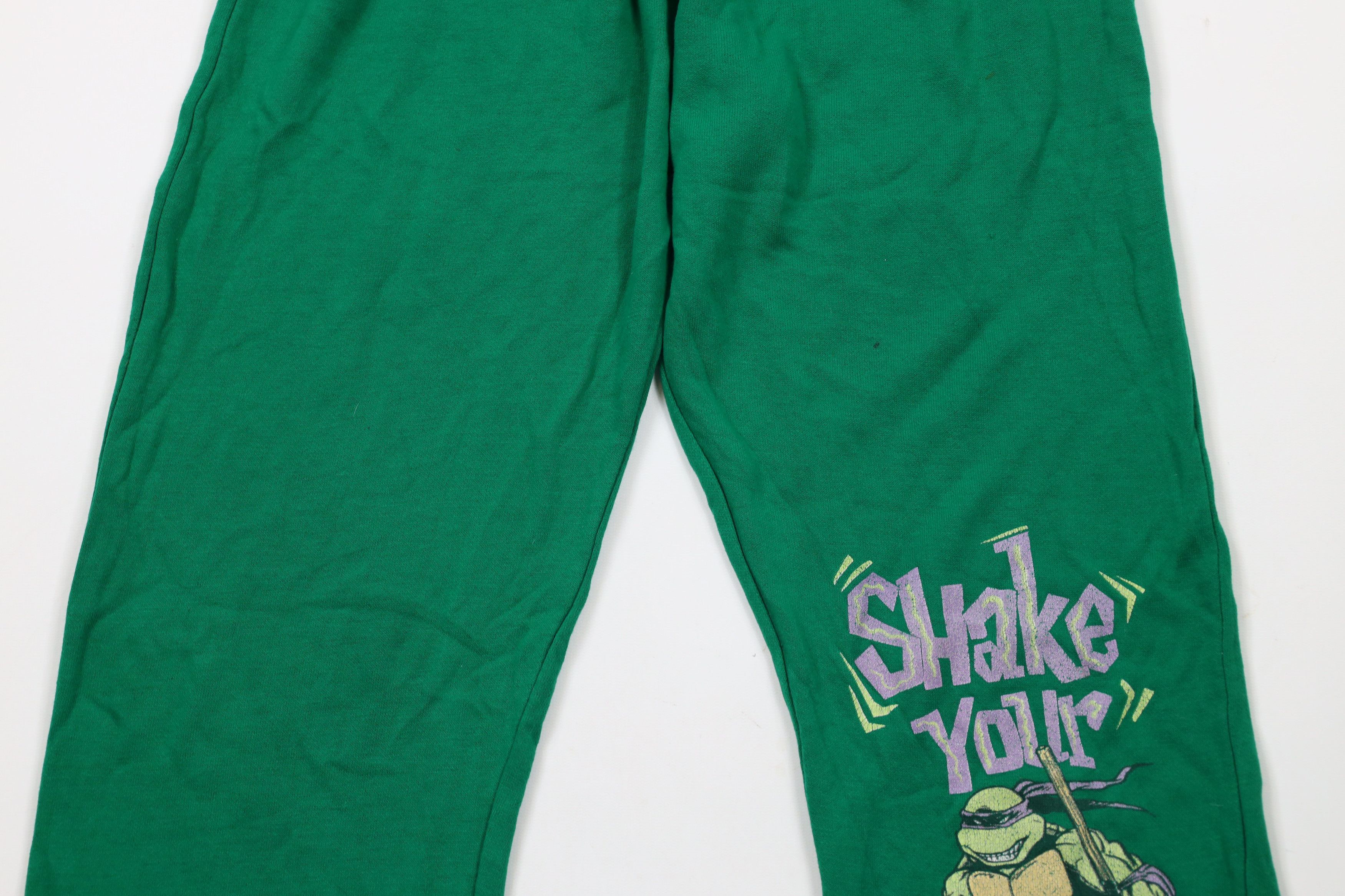 Vintage Vintage 90s Teenage Mutant Ninja Turtles Sweatpants AS IS Size US 32 / EU 48 - 3 Thumbnail