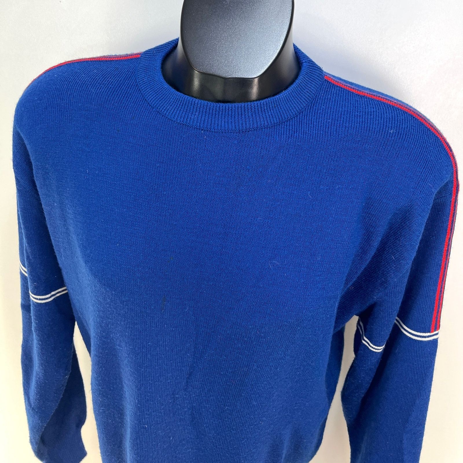 Obermeyer × Vintage Obermeyer Ashton Sweater Blue Crewneck Long Sleeves Pullover Size US XL / EU 56 / 4 - 3 Thumbnail