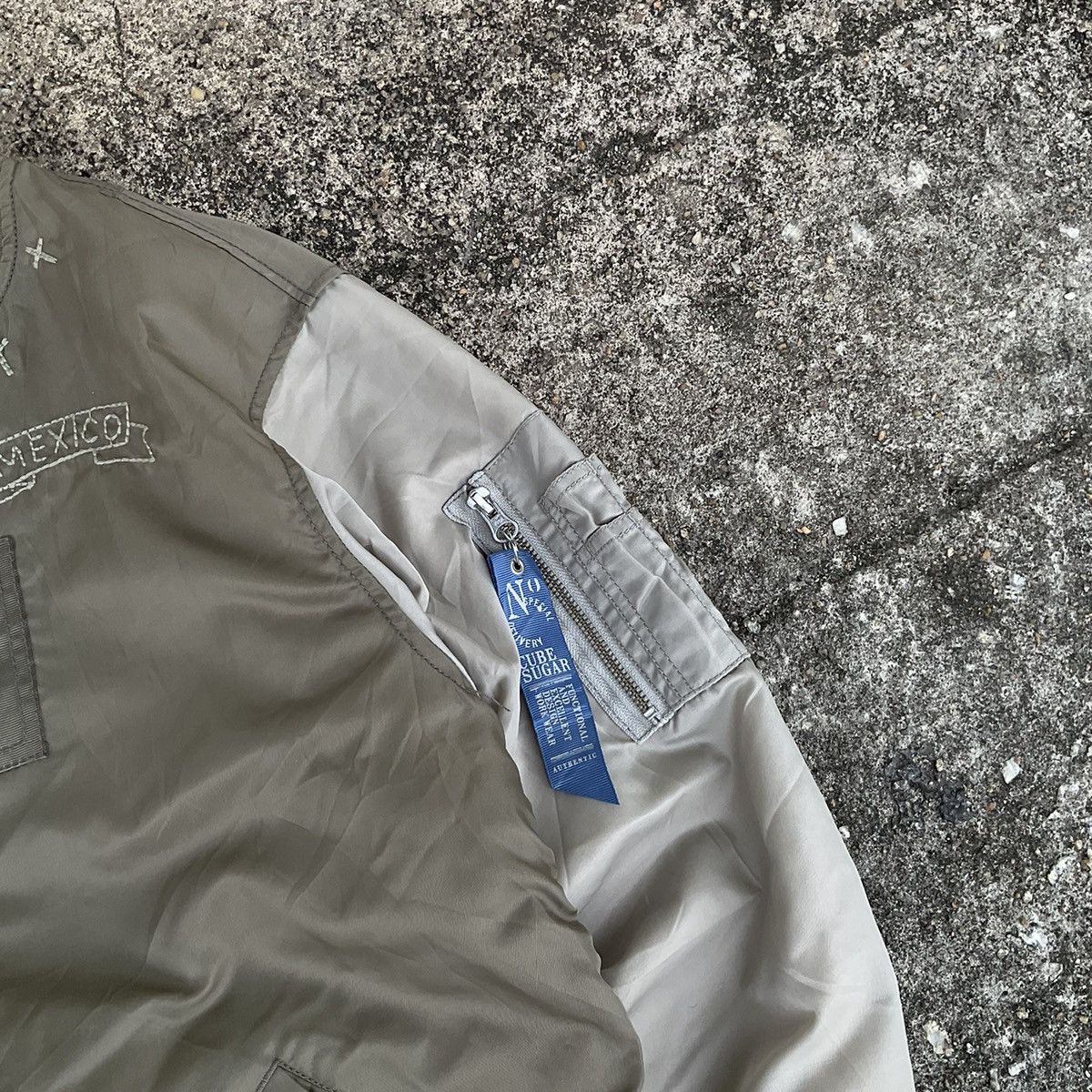Japanese Brand × Sugar Vintage AUTHENTIC CUBE SUGAR Bomber Jacket Size US XS / EU 42 / 0 - 4 Thumbnail