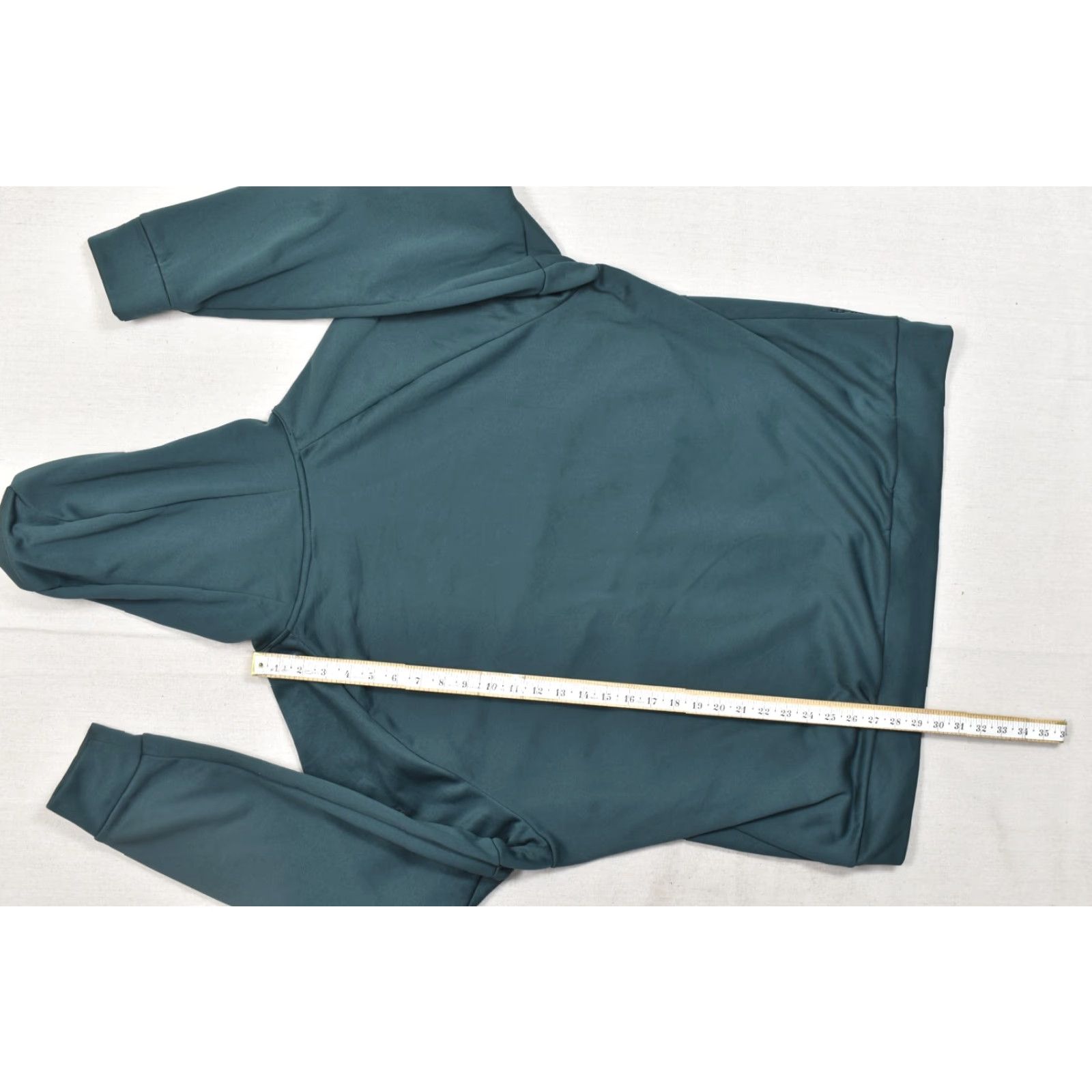 Nike VINTAGE Nike Therma-FIT Hoodie XXL Dark Green Big Swoosh Pullover Mens Training Sweatshirt Size US XXL / EU 58 / 5 - 3 Thumbnail