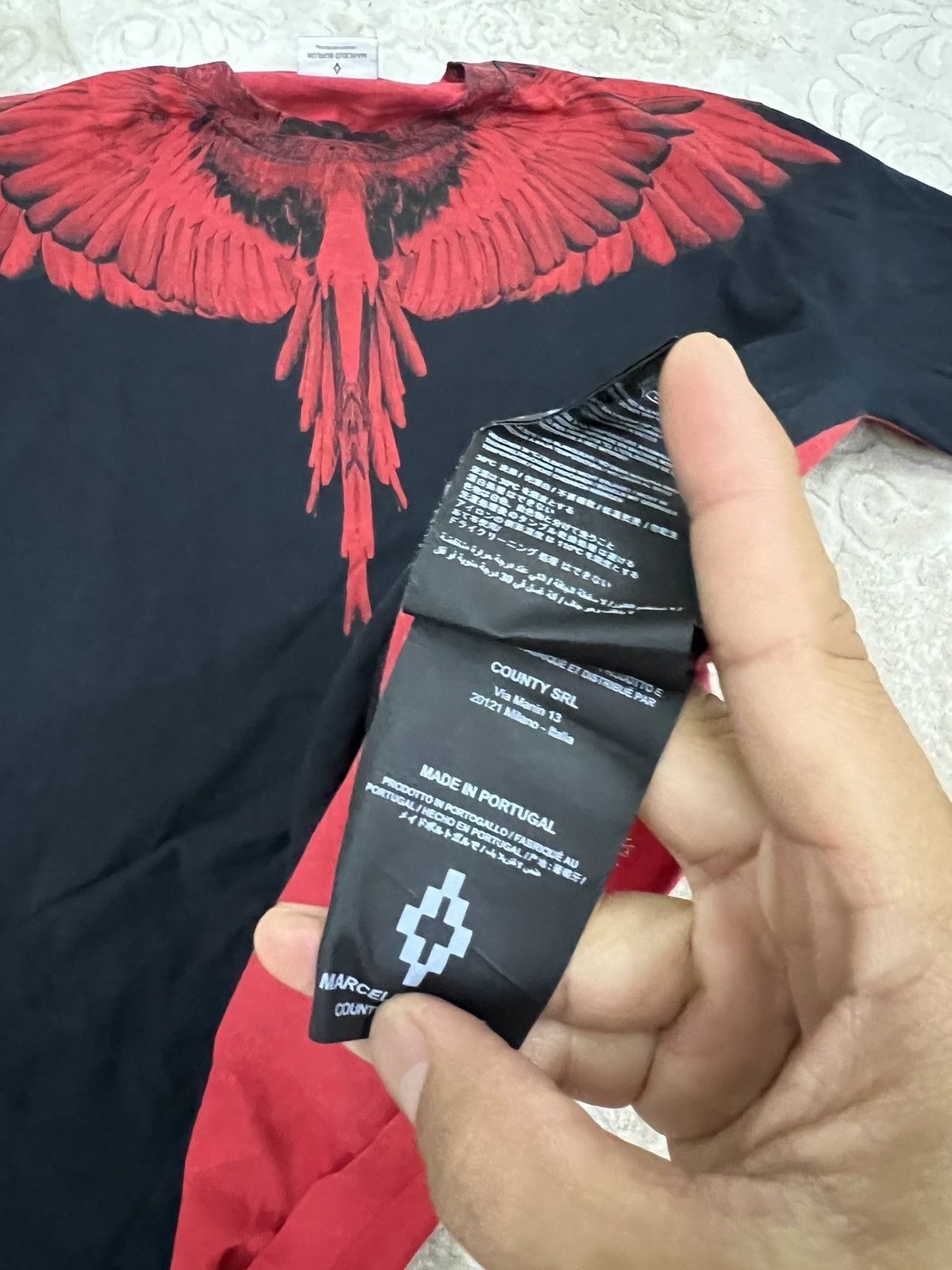 Designer × Marcelo Burlon MARCELO BURLON COUNTRY OF MILAN ITALIAN DESIGNER SHIRT Size US XS / EU 42 / 0 - 8 Thumbnail