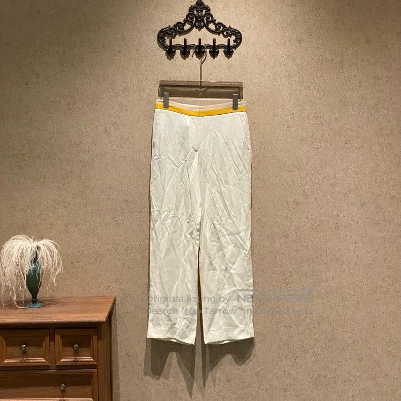 Loro Piana Loro Piana Beige Long Pants Size 25" / US 0 / IT 36 - 1 Thumbnail