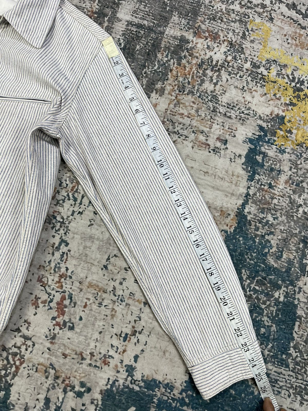 Blue Blue Japan Vtg Blue Blue Japan Hickory Stripe Work Jacket Size US XS / EU 42 / 0 - 13 Thumbnail