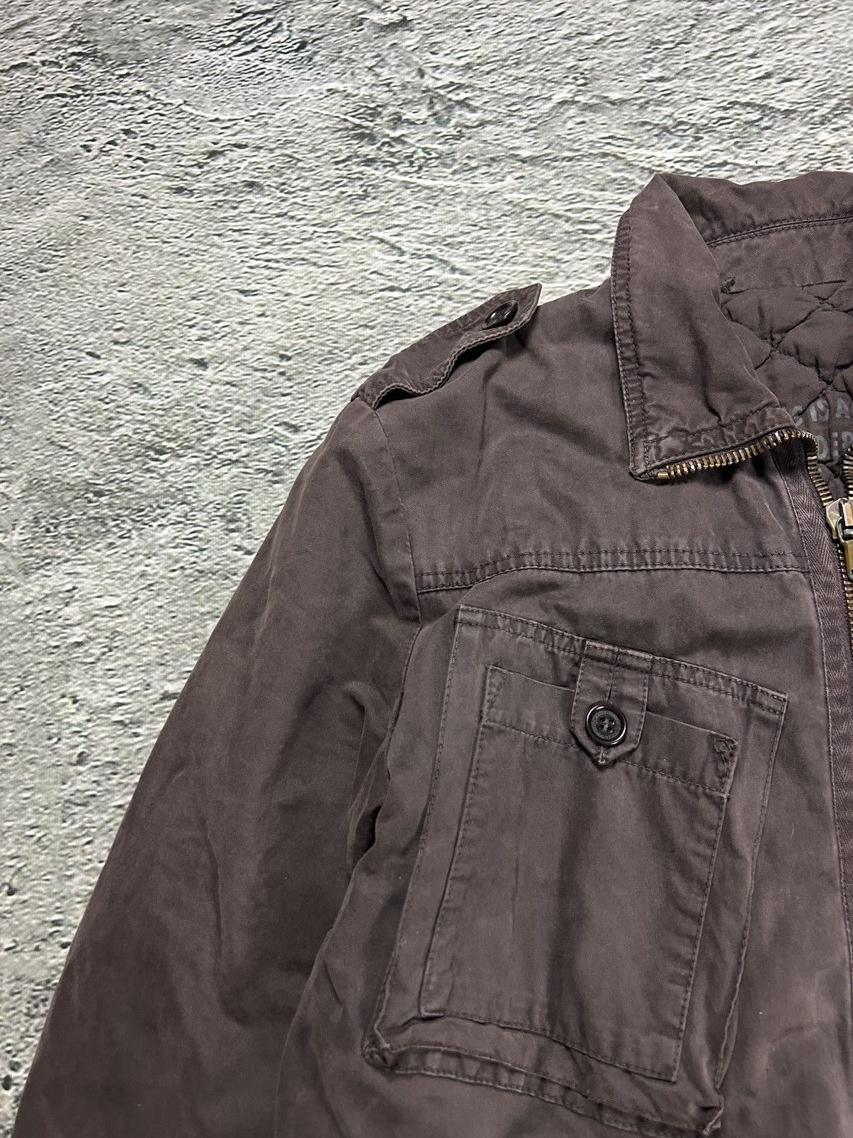 Dolce & Gabbana Dolce & Gabbana coat vintage utility miltary brown Y2K Size M / US 6-8 / IT 42-44 - 2 Thumbnail