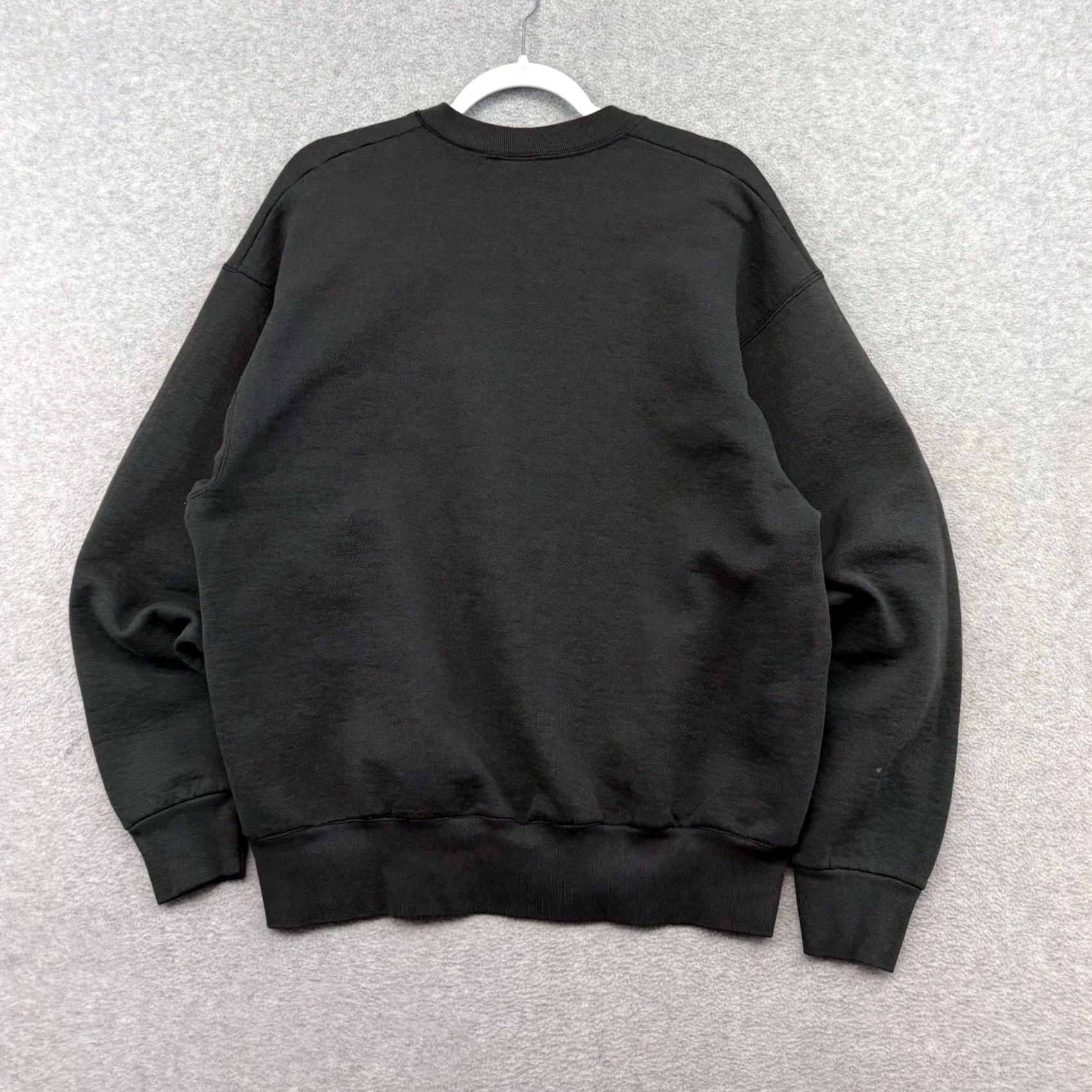 Etro VINTAGE BVD Sweatshirt Crew Neck Cotton 90s Retro Black XL Men Size US XL / EU 56 / 4 - 7 Thumbnail