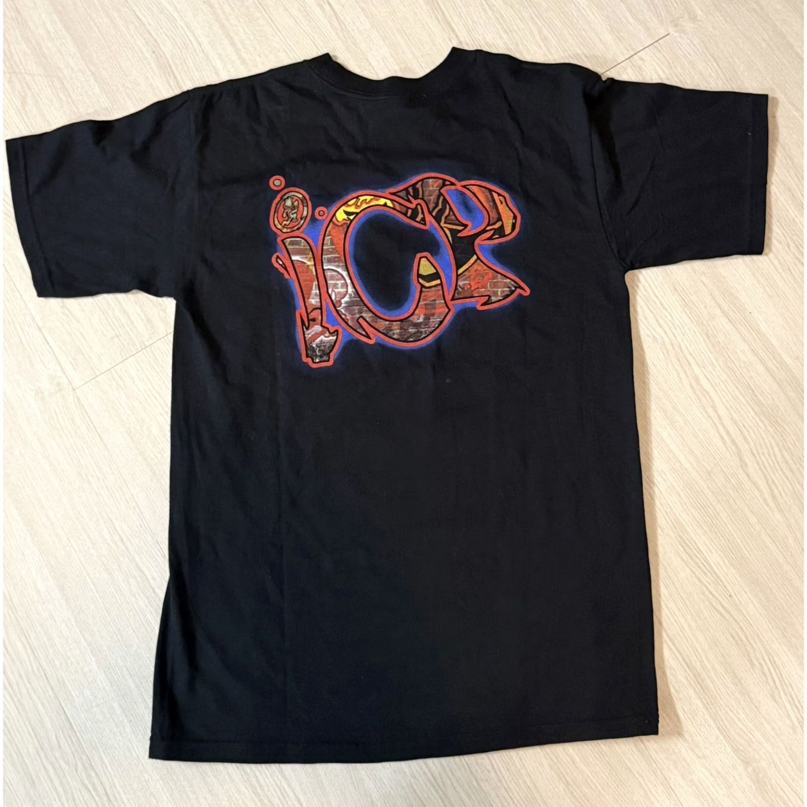 Anvil VINTAGE Deadstock Y2K Insane Clown Posse Shirt Blaze Ya Dead Homie M Black Mens Graphic Tee Size US M / EU 48-50 / 2 - 2 Thumbnail