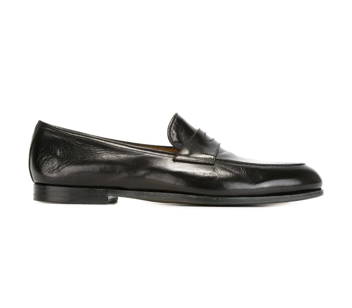 Silvano Sassetti Men’s 🇮🇹 Silvano Sassetti Leather Penny Loafer Sz UK 6/ US 7 Size US 7 / EU 40 - 4 Thumbnail
